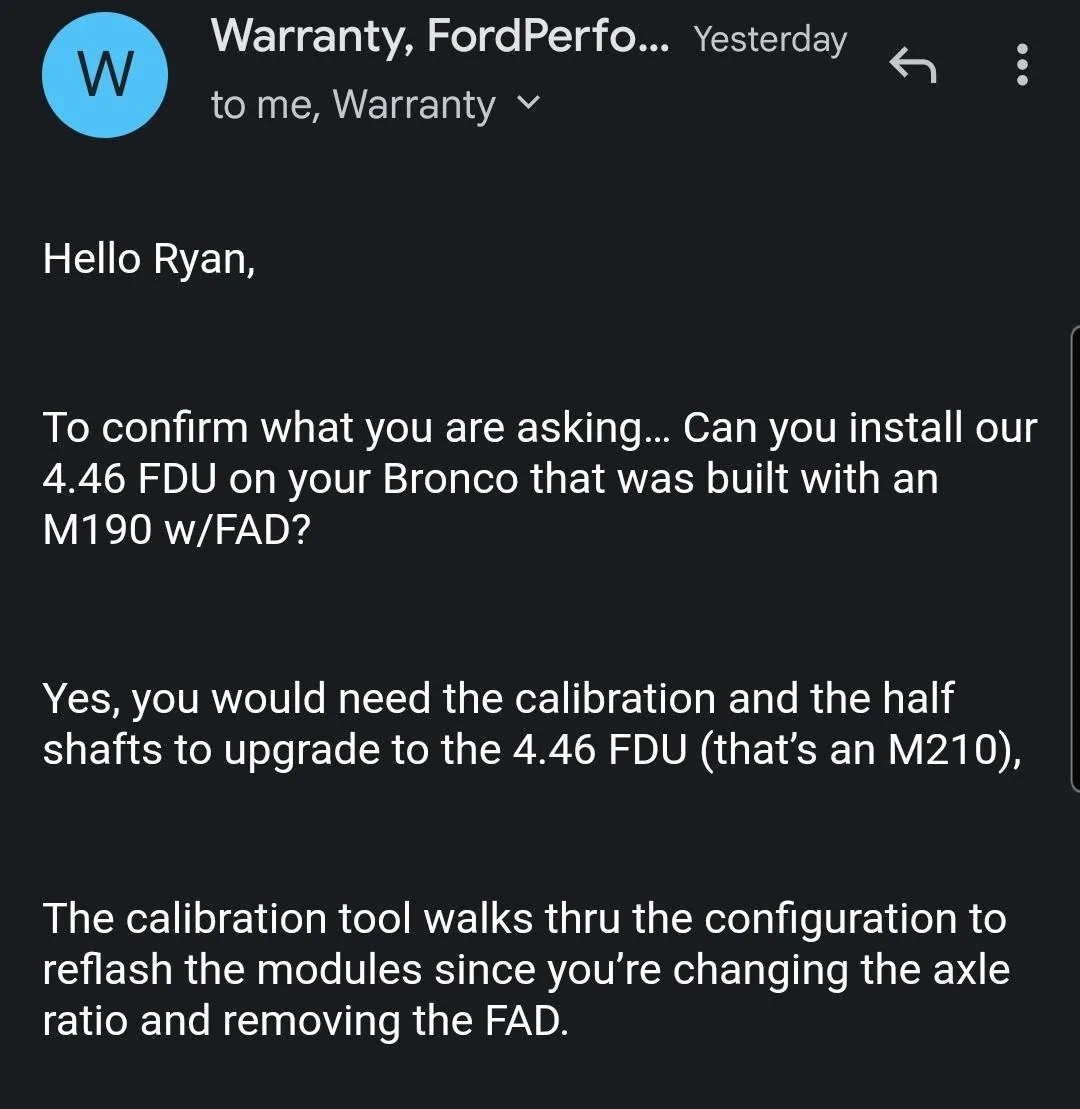 Ford Bronco M210 Front Axle Swap? Screenshot_20221202_010634_Gmail