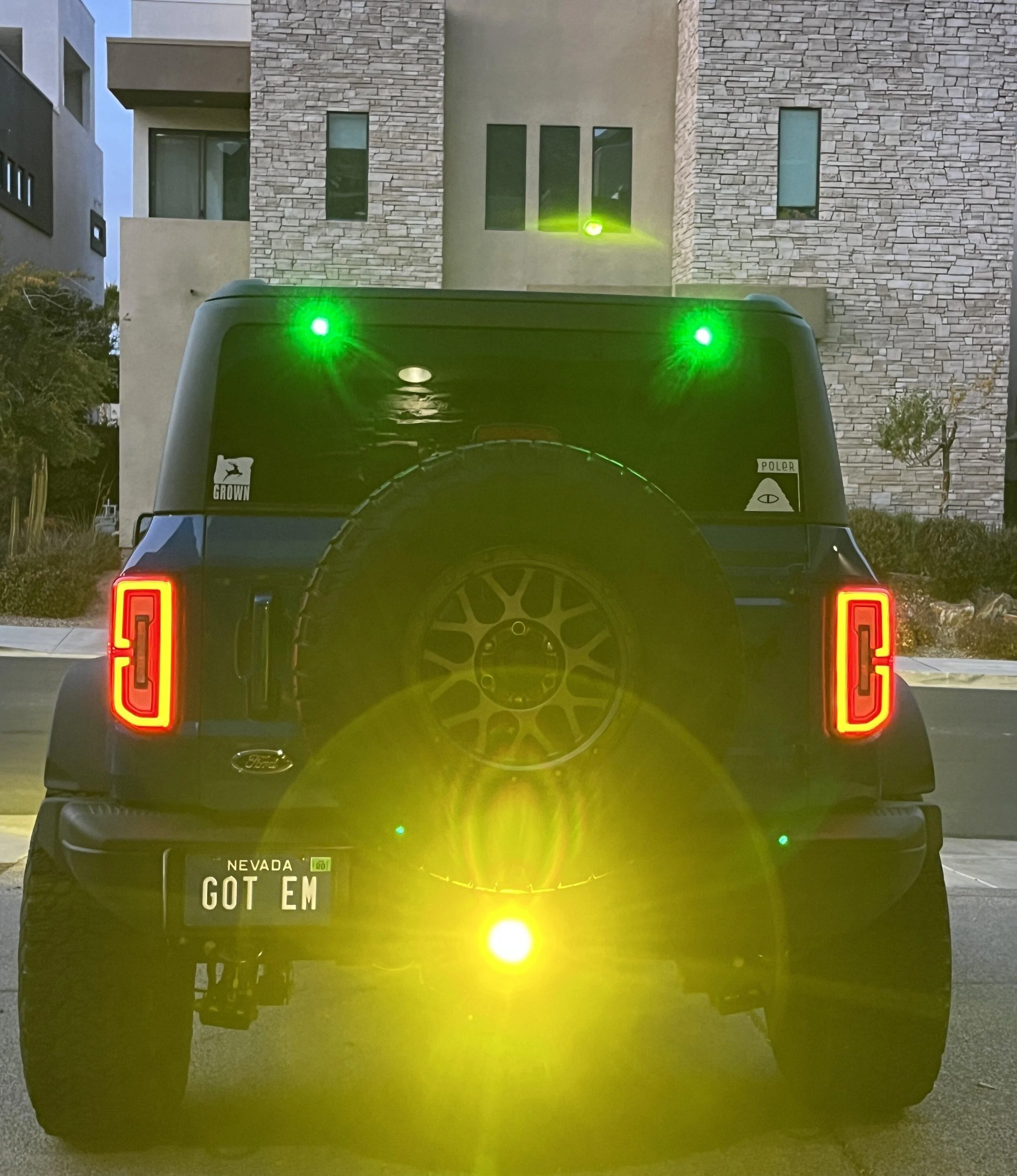 Ford Bronco DIY chase lights installed 5BE2661C-37FC-4584-8EAC-C8B6209FE337