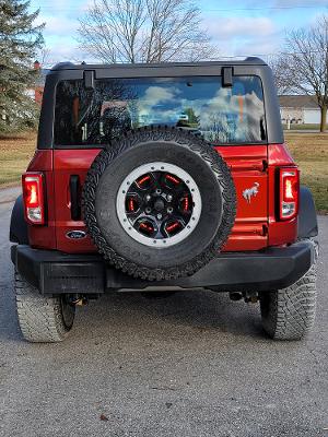 Ford Bronco Bronco Team 2 door. red3