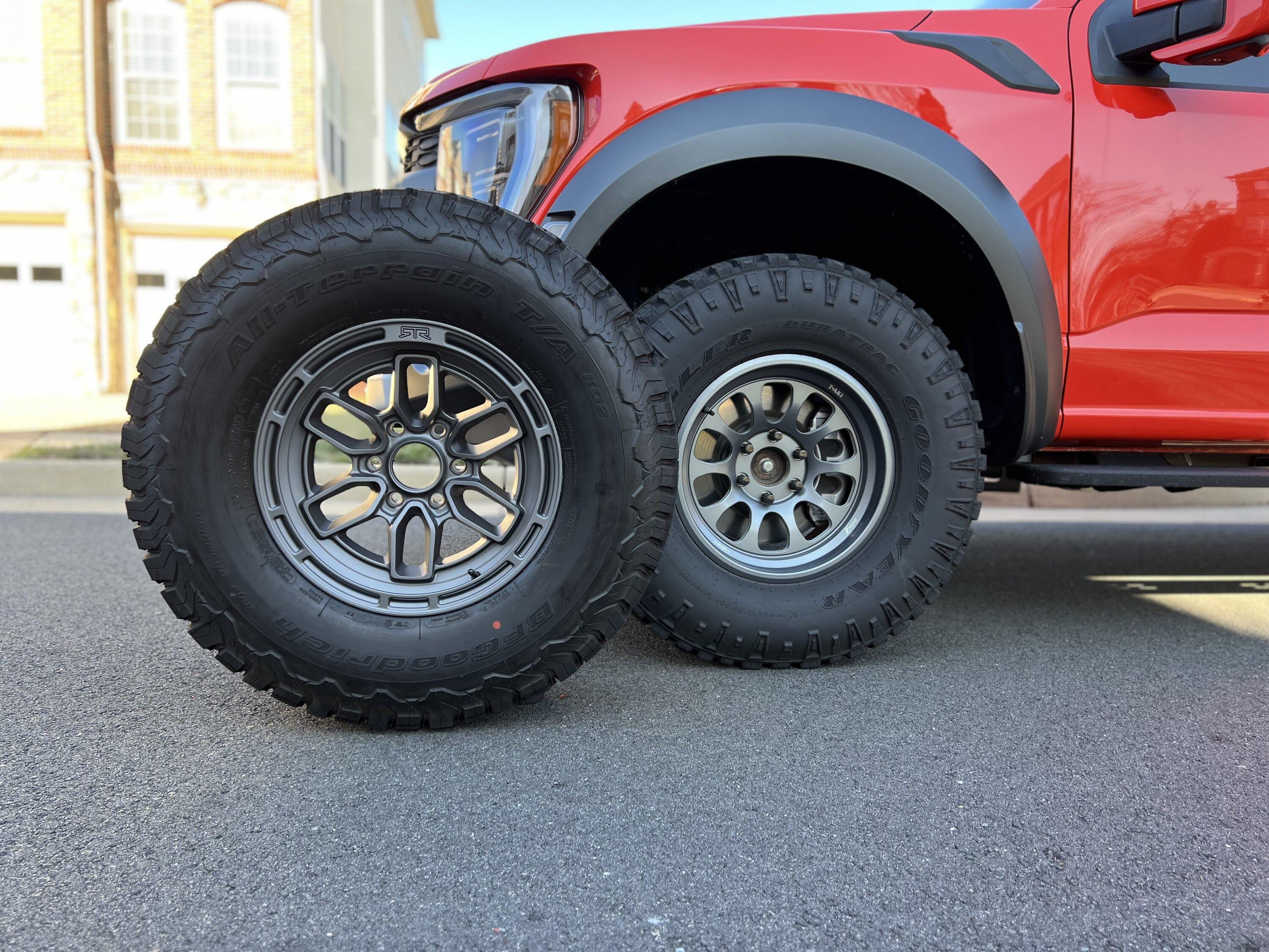 Ford Bronco RTR EVO 6 Wheels Installed 1670056783785