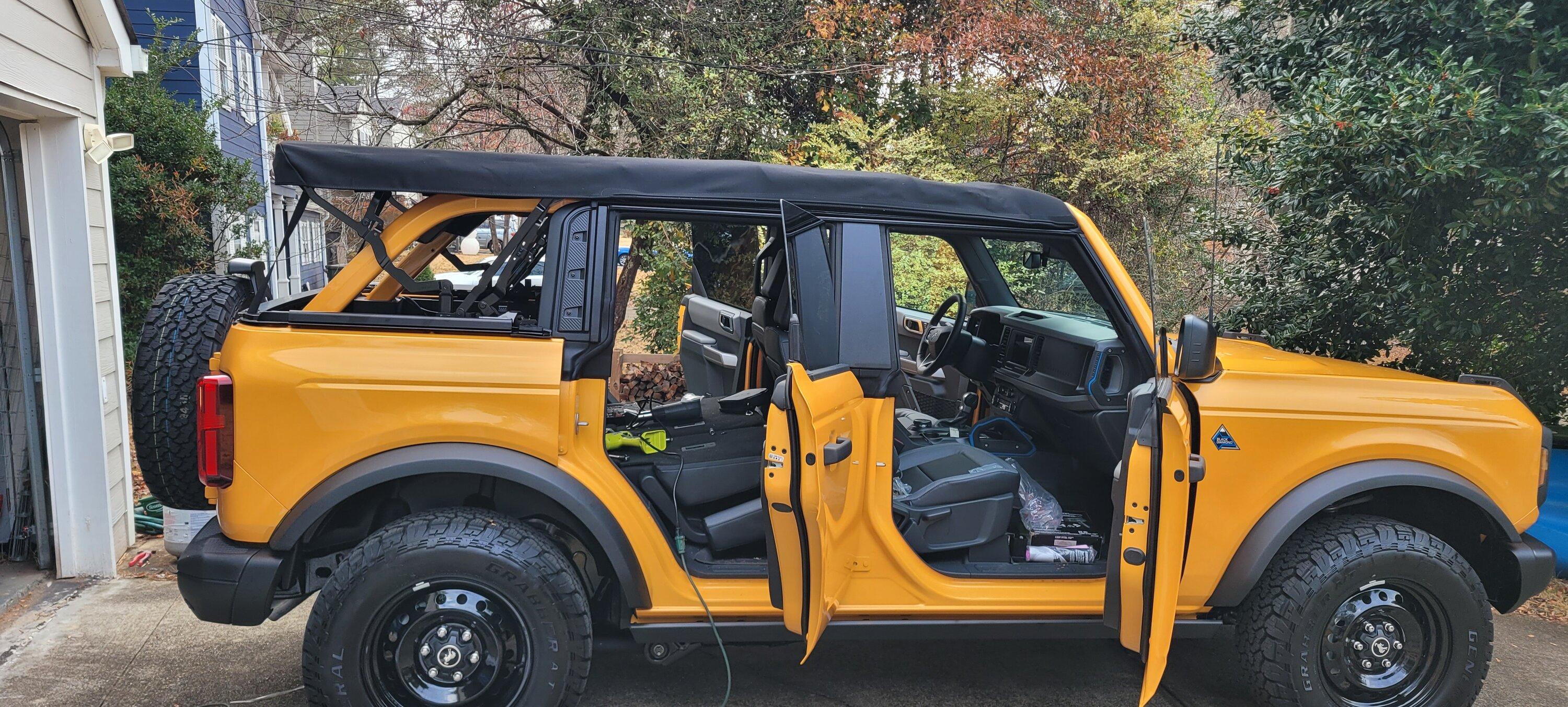 Ford Bronco What did you do TO / WITH your Bronco today? 👨🏻‍🔧🧰🚿🛠 20221203_084335