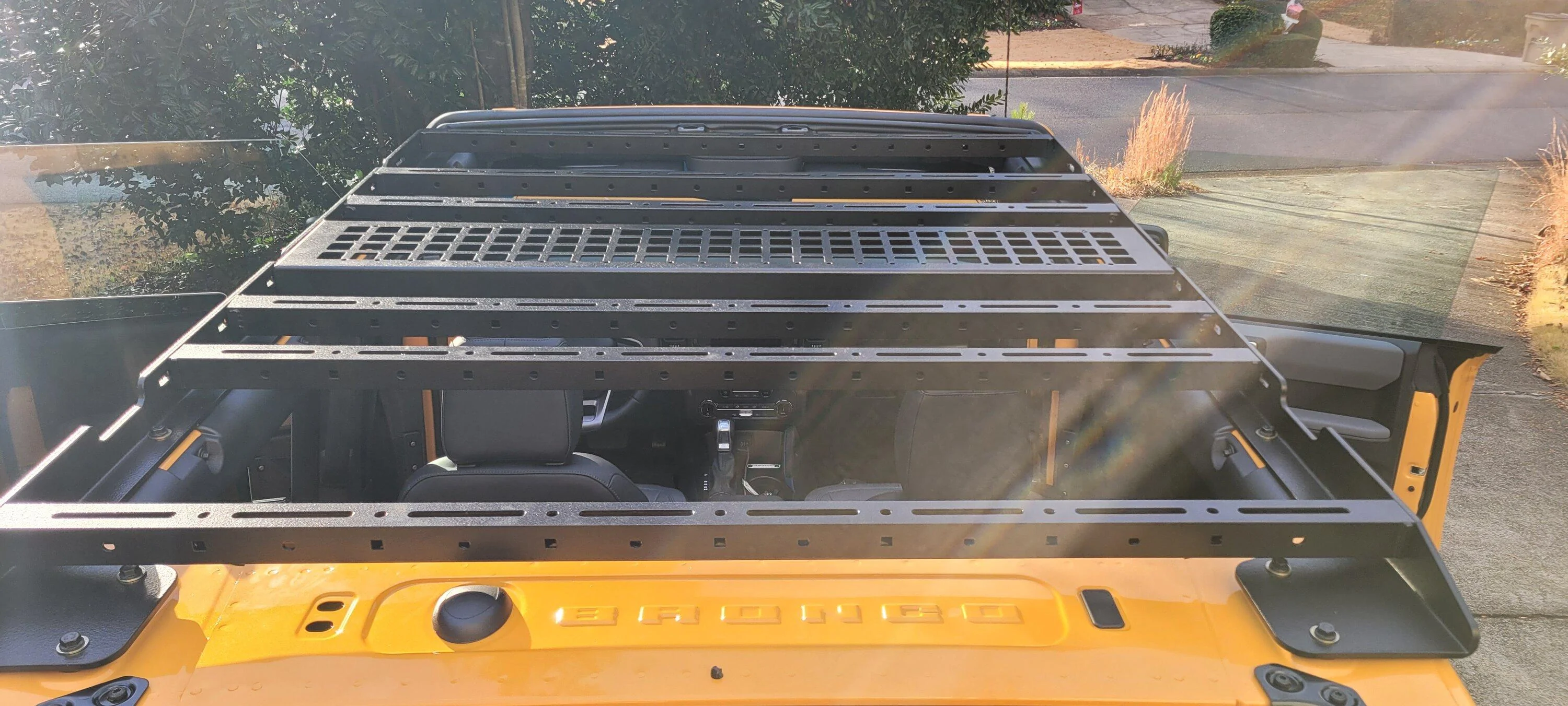Ford Bronco BAMF Soft-Topless roof rack 20221203_083259
