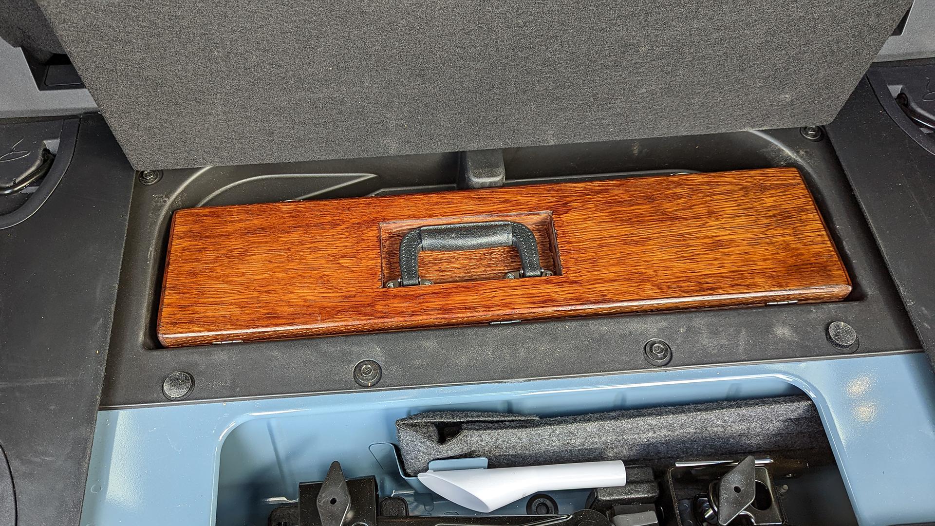 Is the storage area under the rear floor the same in both 2 and 4 doors ...