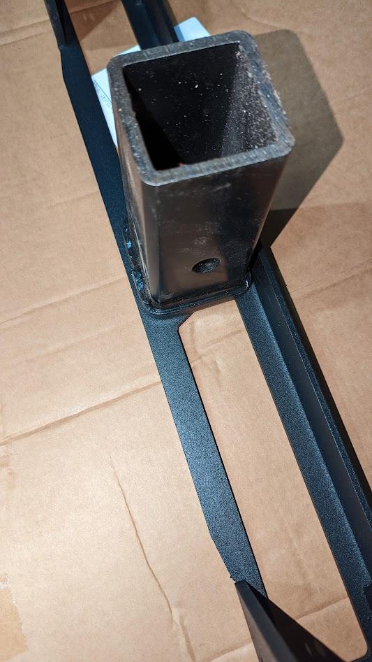 Ford Bronco Rough Country High Clearance Front Receiver Hitch Mount installed PXL_20221204_001312092