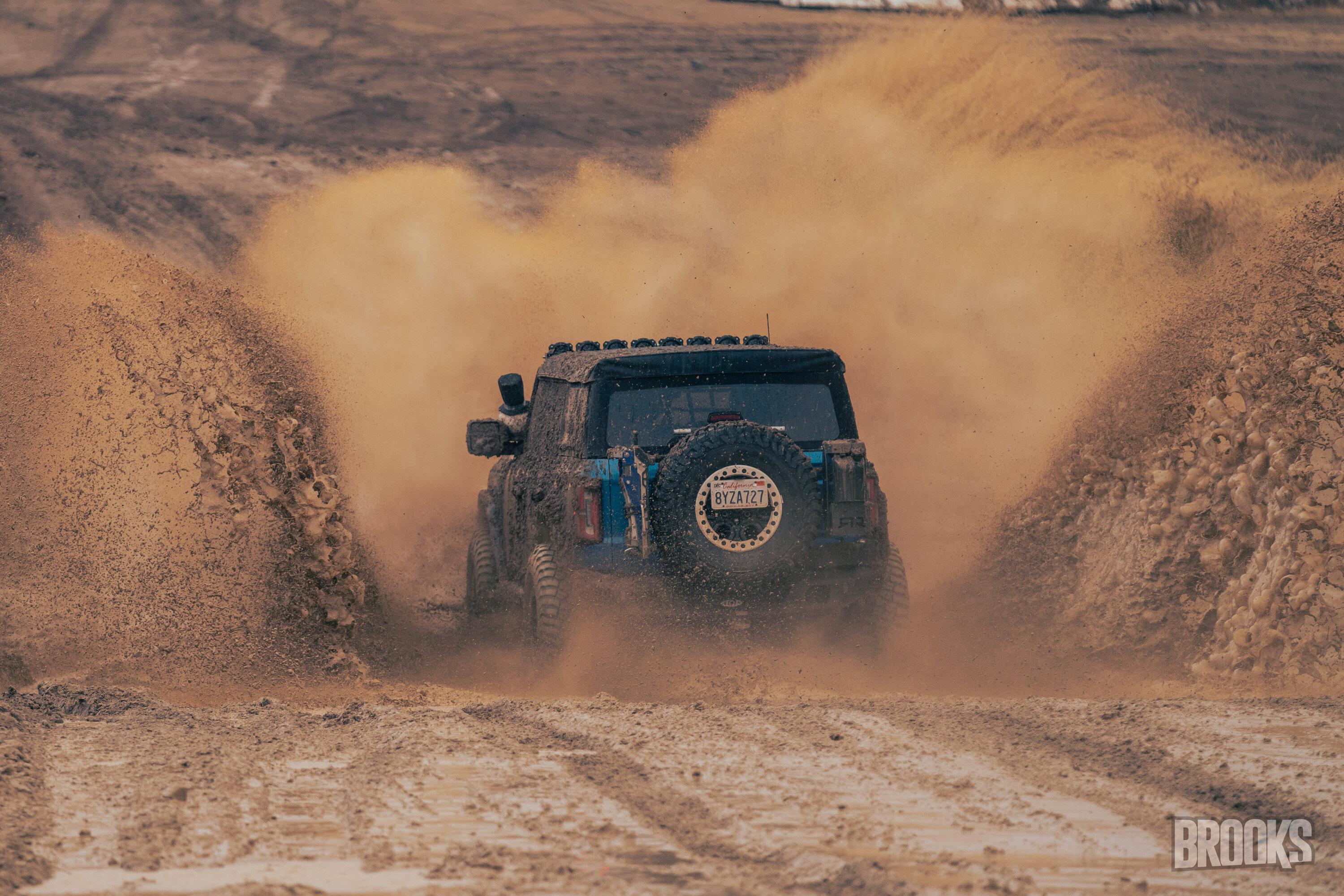Ford Bronco A muddy good time with about 20 other Broncos @ Prairie City off road park MJB07907
