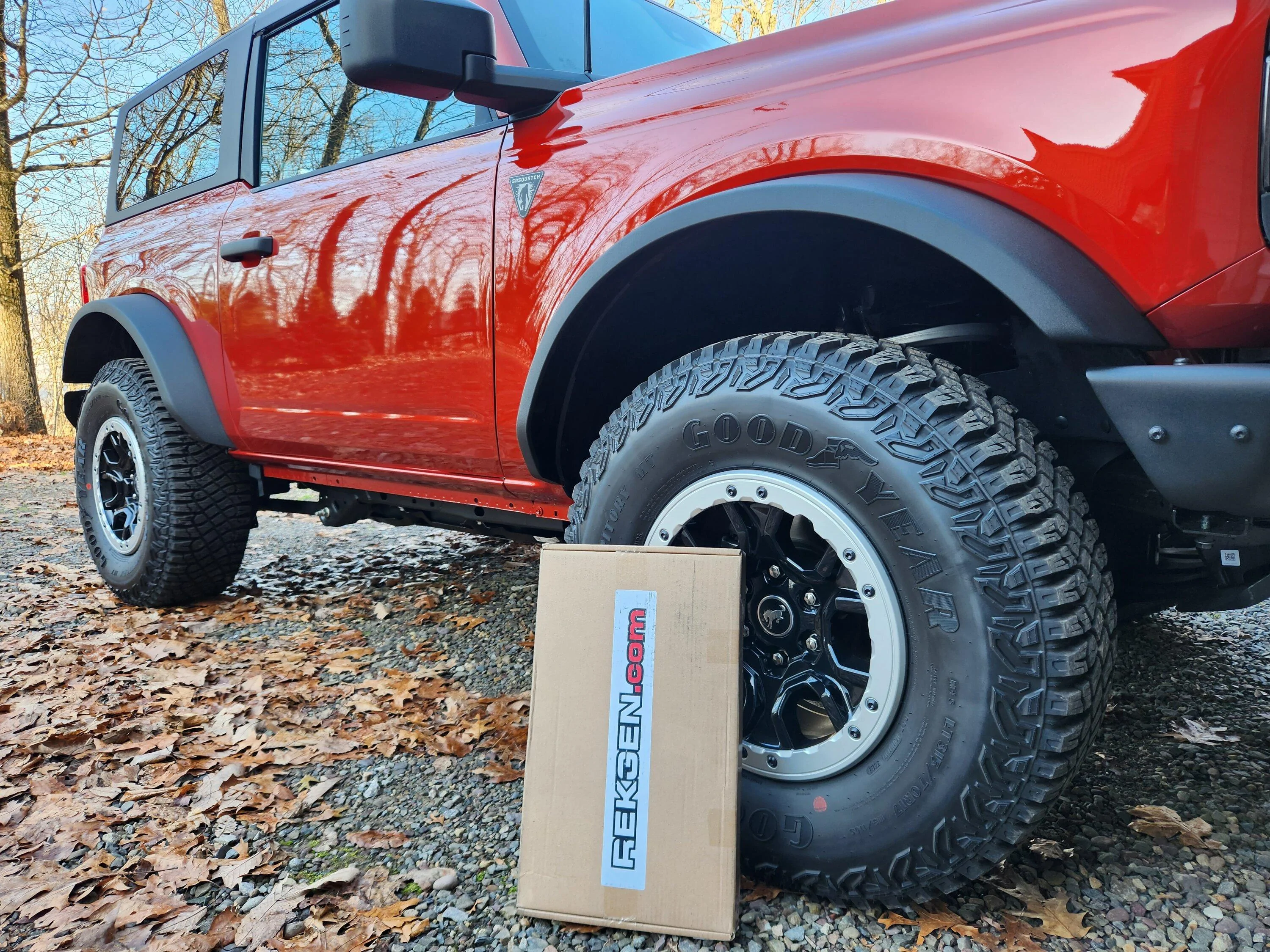 Ford Bronco Mud flaps for Sasquatch? 20221110_145753