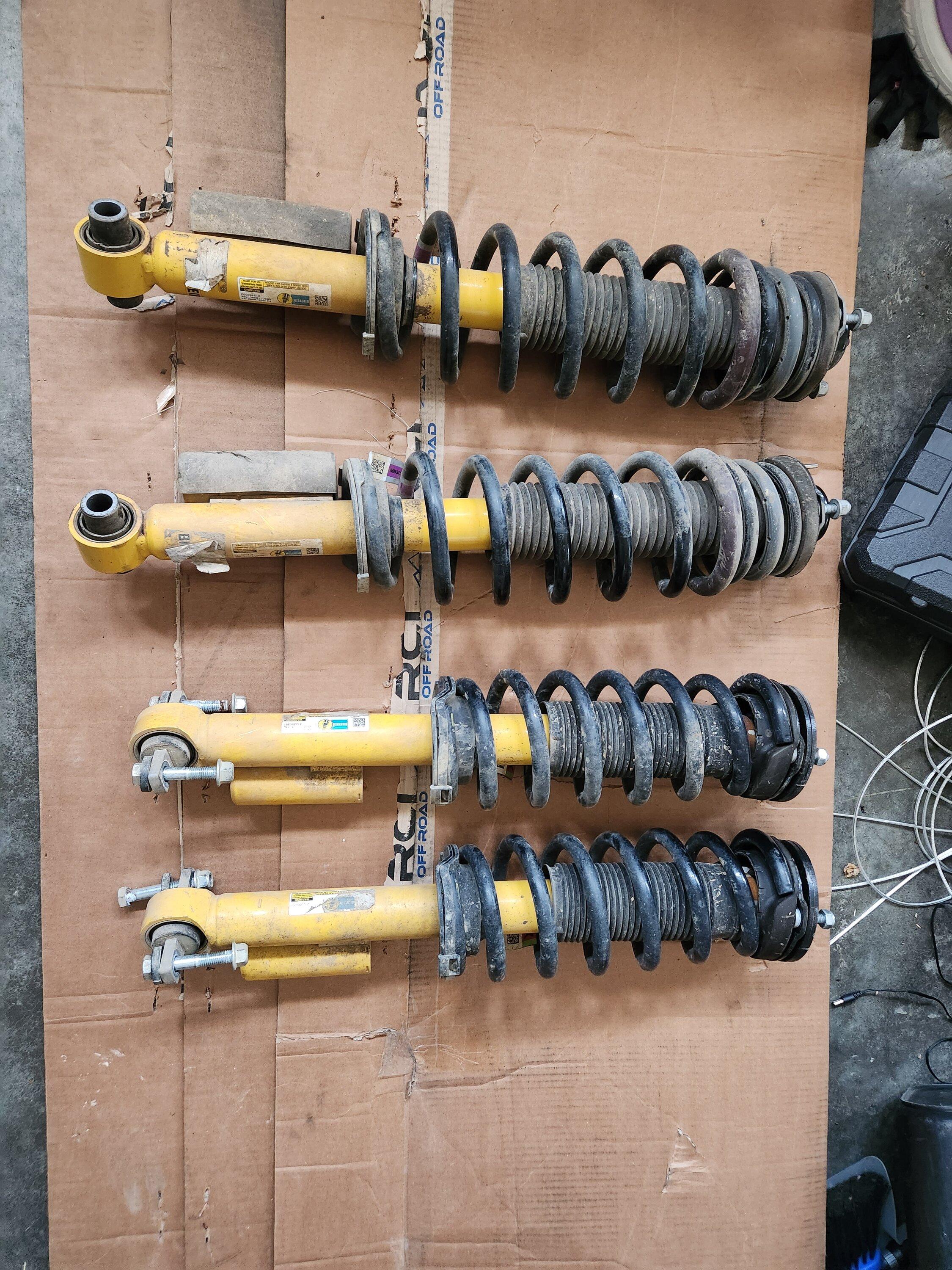 Ford Bronco SAS coilover takeoffs 20221204_103227