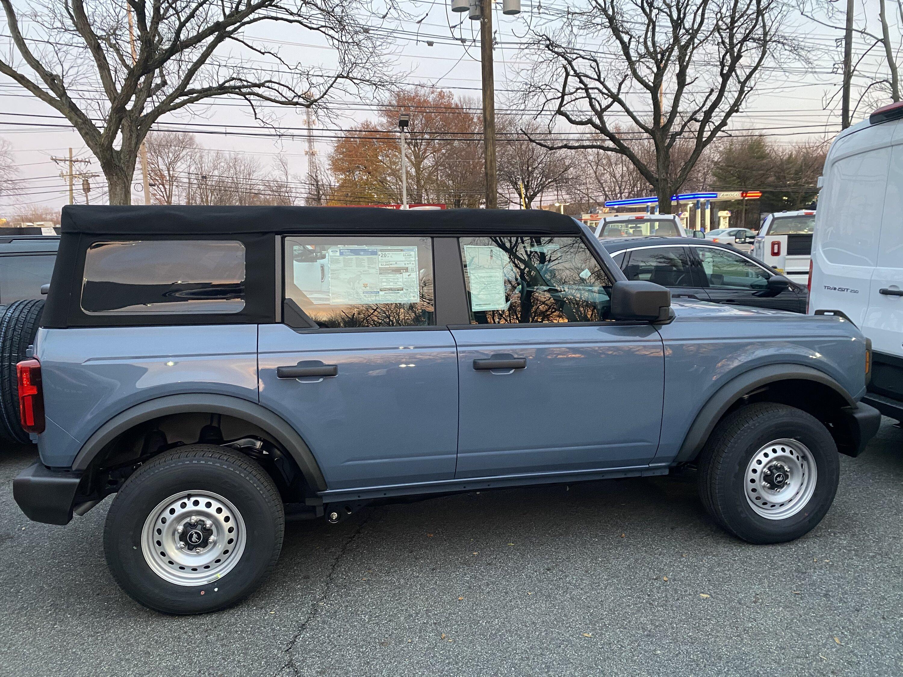 Ford Bronco 11/21/2022 Build Week w/Spreadsheet EAC14E18-7B09-47EE-A2A5-7C1518498C4A