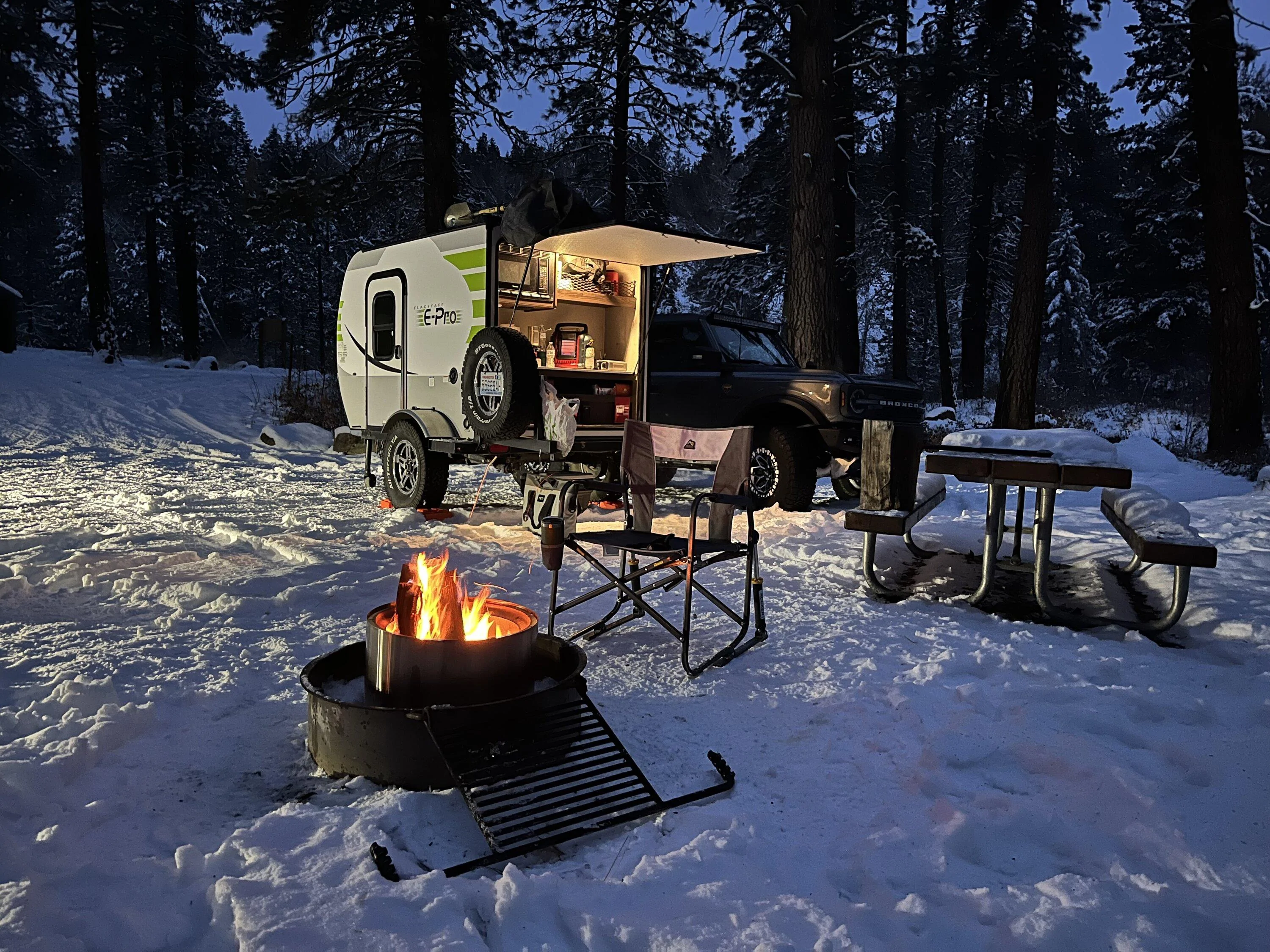 Ford Bronco Cold Weather Wheeling and Camping Trip  w/ Jeep Buddies IMG_1055