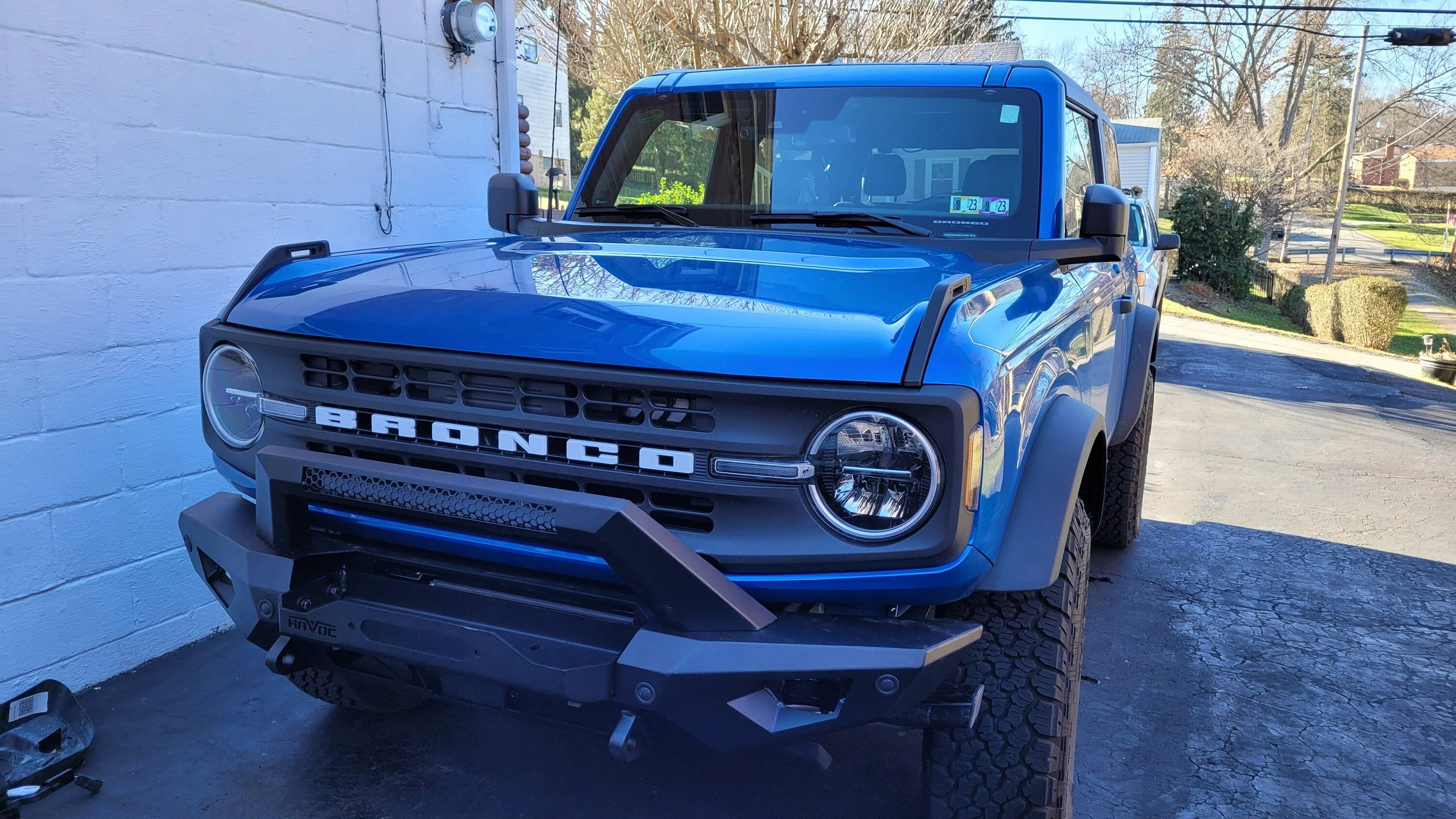 Ford Bronco Havoc Offroad "Bender" (Angular) front bumper 20221126_130909