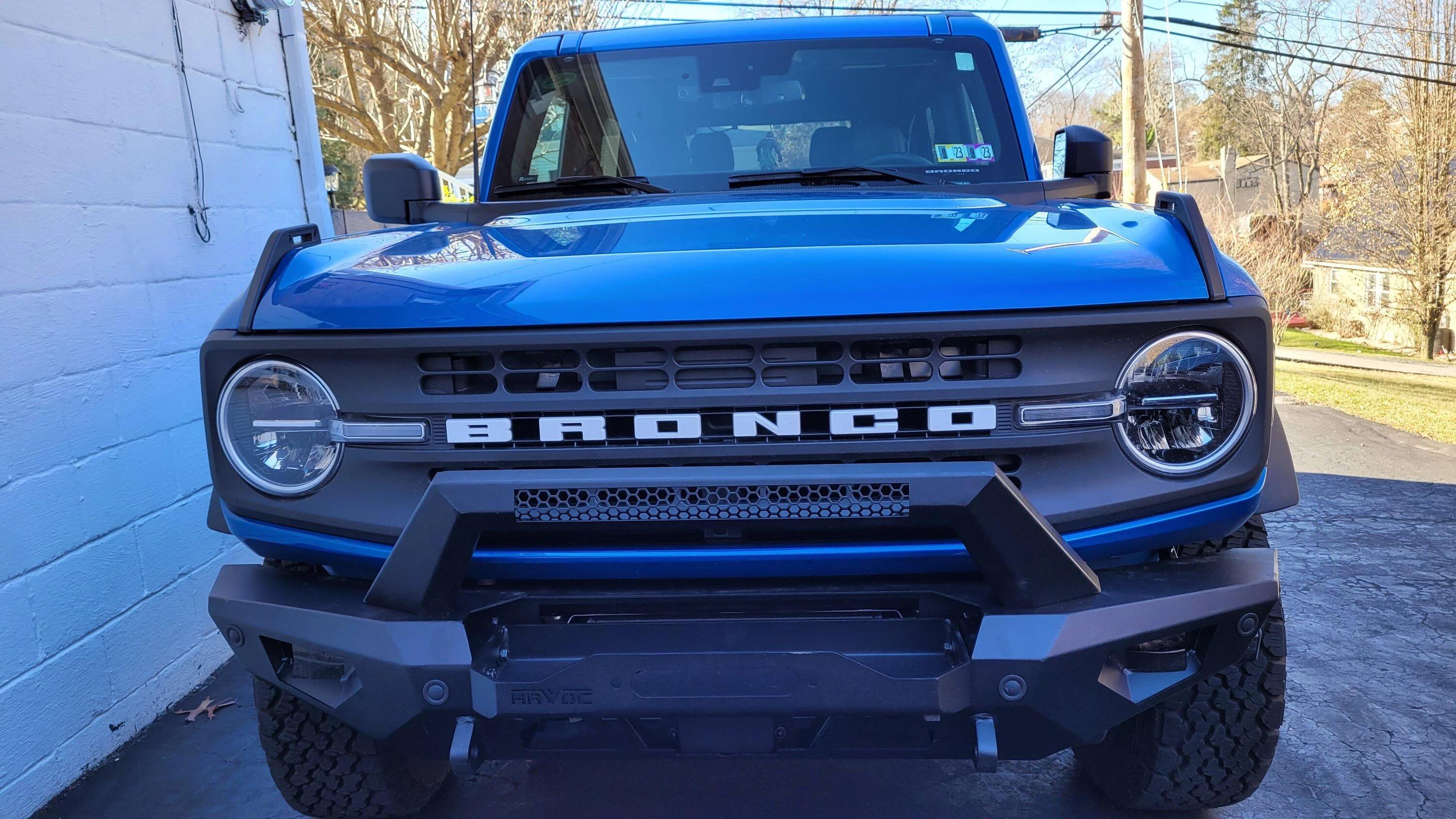 Ford Bronco Havoc Offroad "Bender" (Angular) front bumper 20221126_130920
