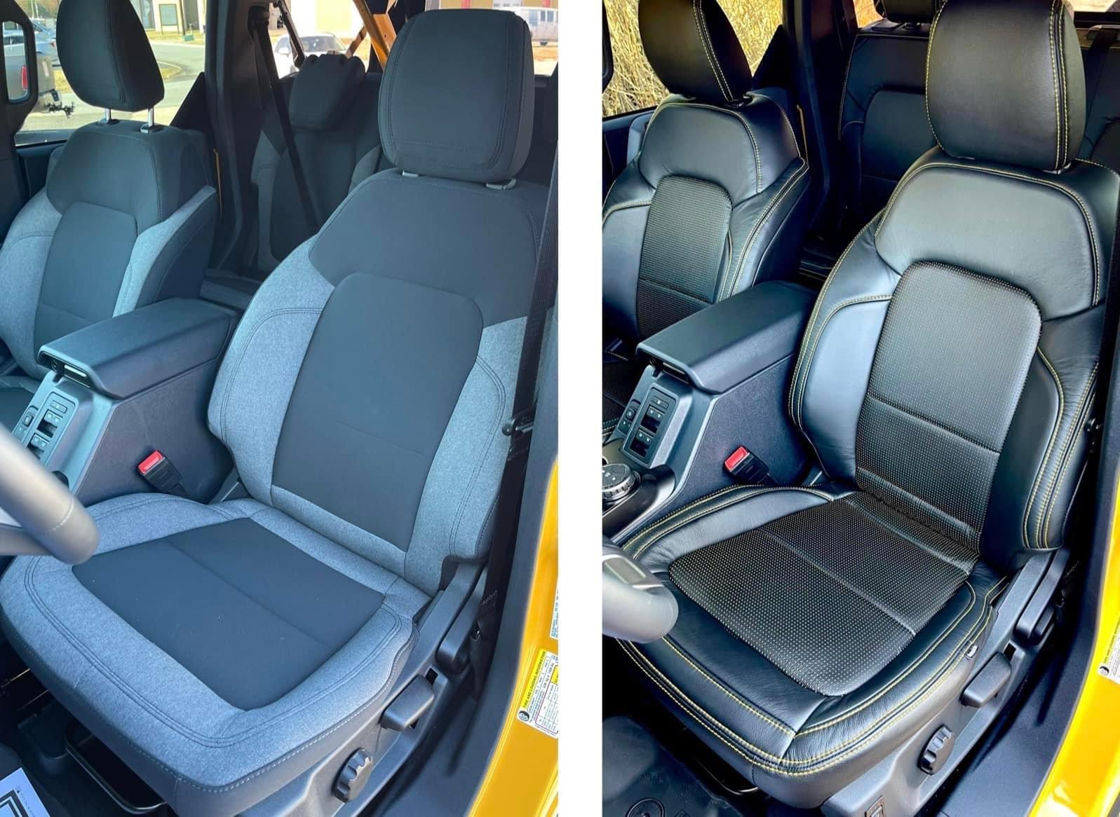 Ford Bronco Leather Seat Options 96579941-A551-45BF-986D-93FB43CBED0B