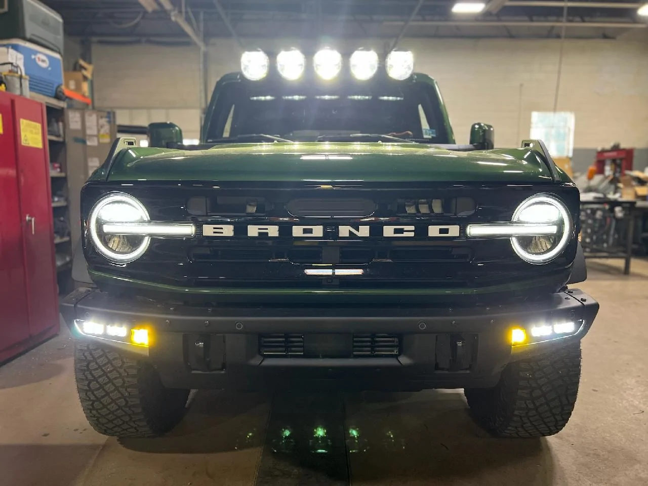 Ford Bronco First Mods...RTR Light Bar and DD Fog Lights 47833