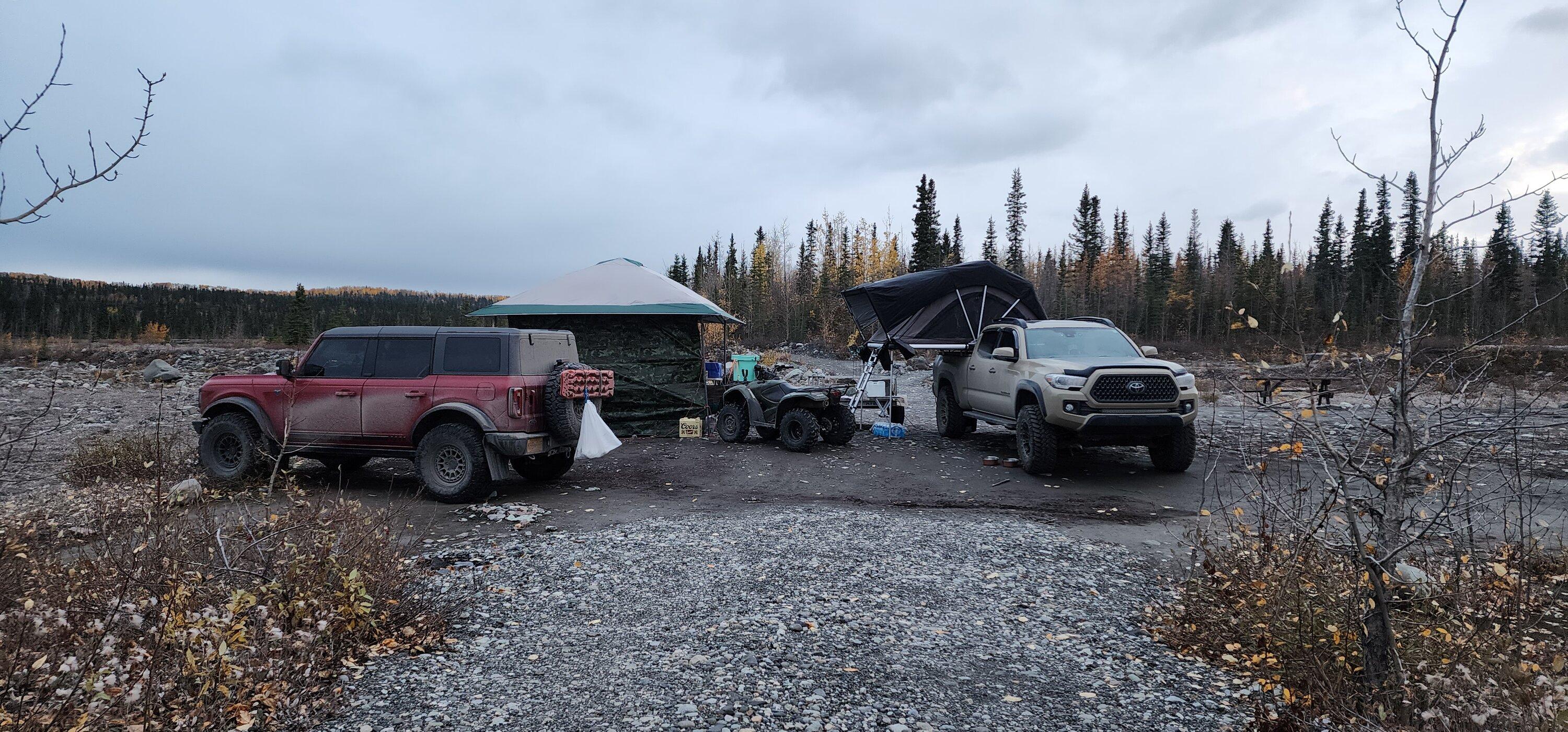 Ford Bronco Fall Camping at Kennicott Mine, Alaska with First Edition Bronco 20220924_190923