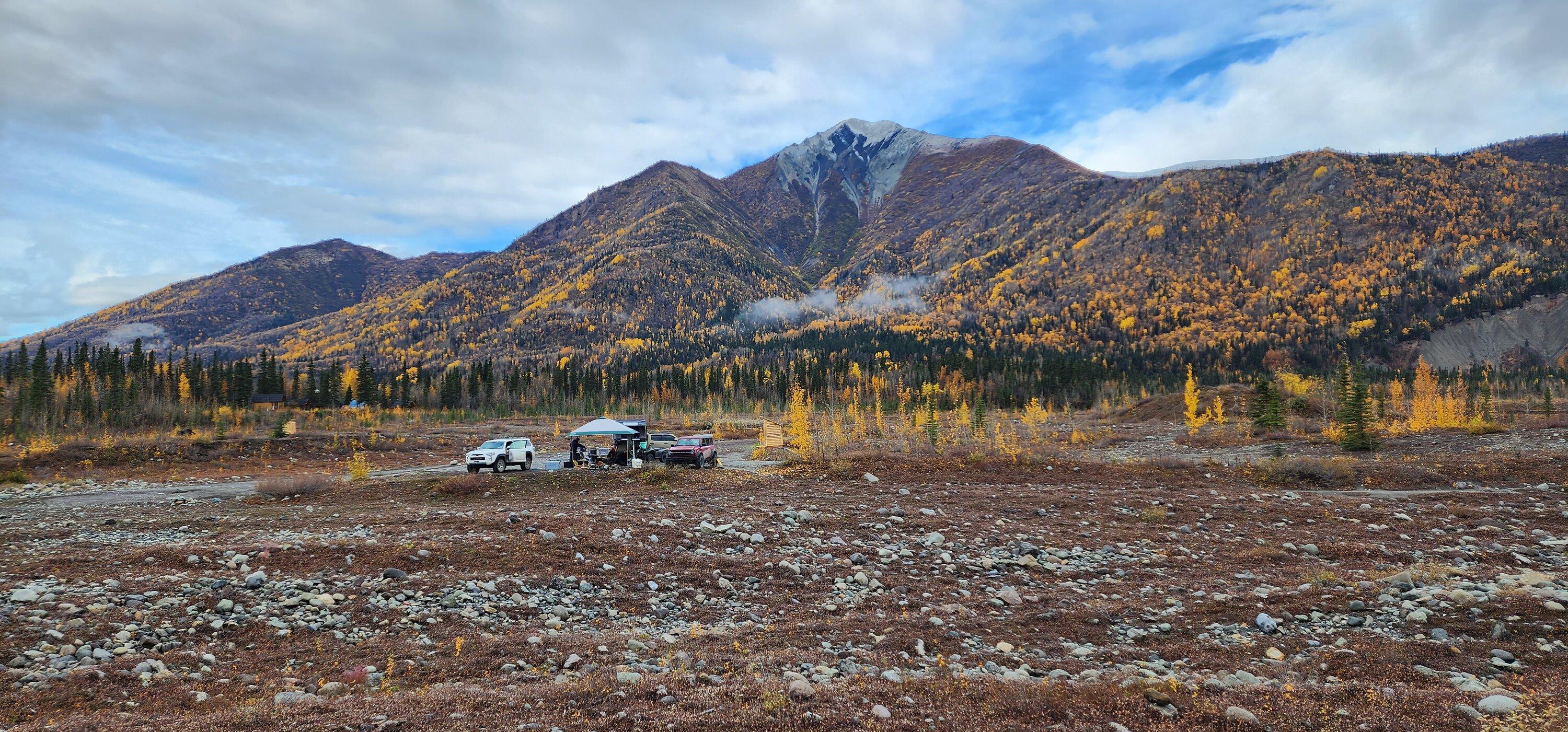 Ford Bronco Fall Camping at Kennicott Mine, Alaska with First Edition Bronco 20220925_111322