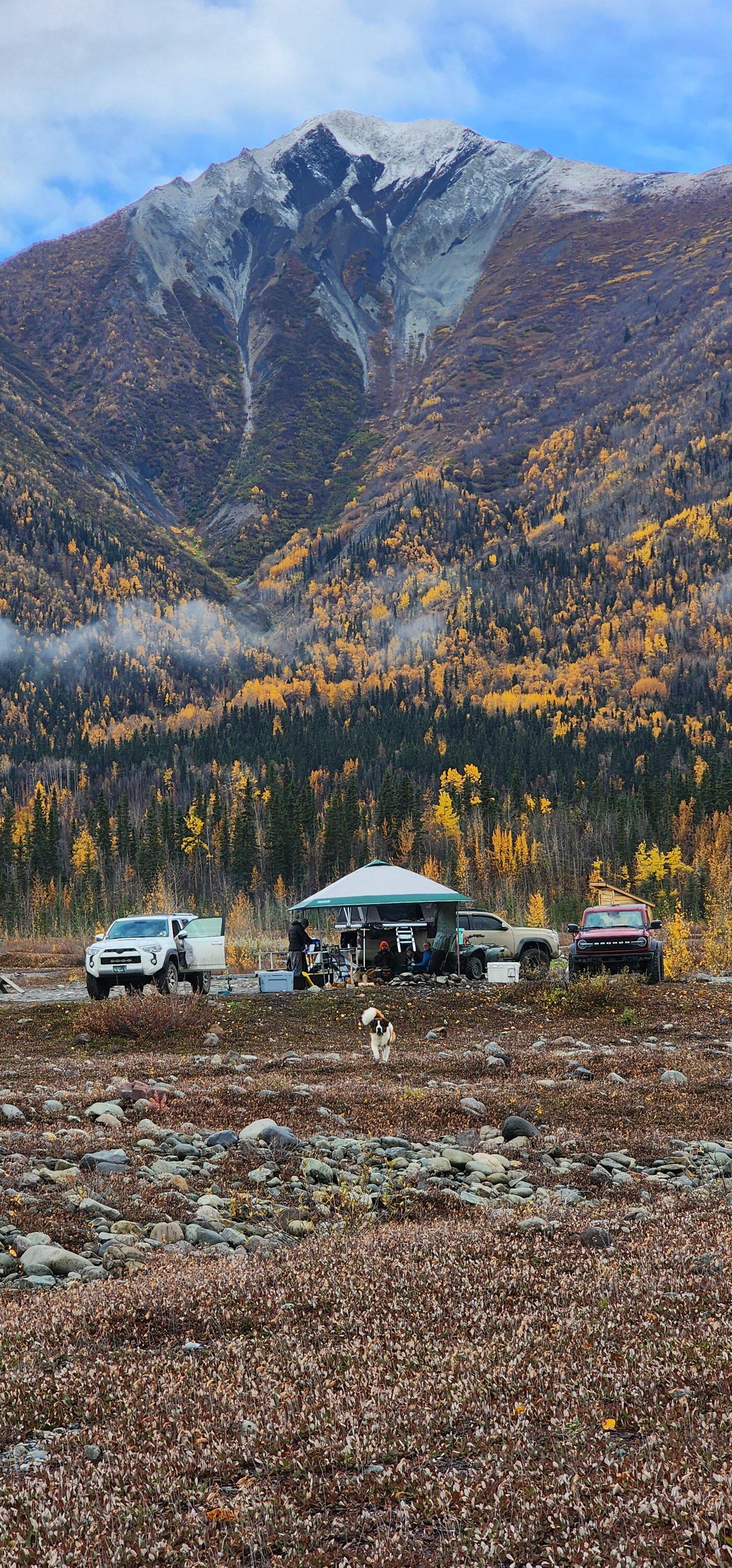 Ford Bronco Fall Camping at Kennicott Mine, Alaska with First Edition Bronco 20220925_111430