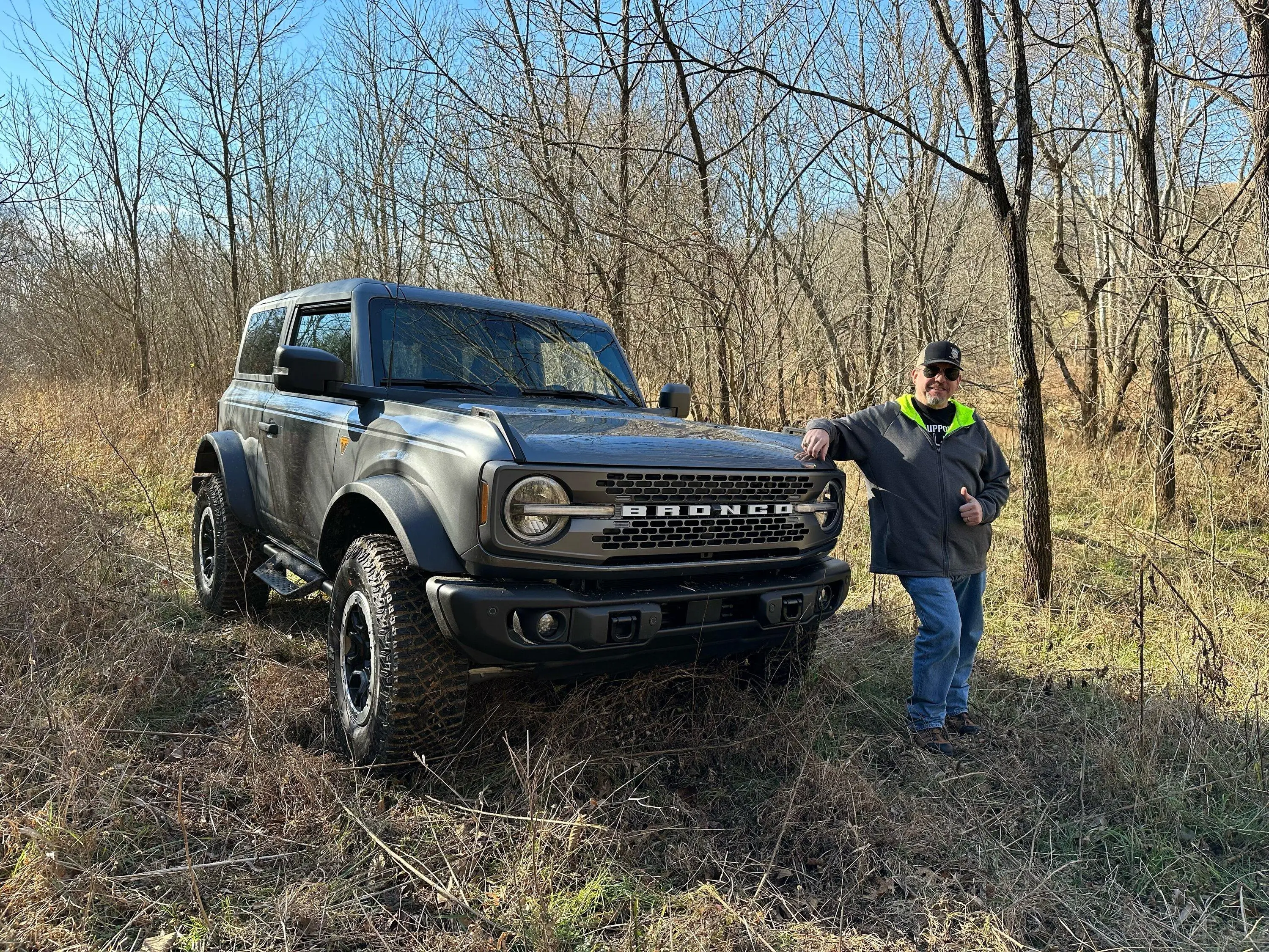 Ford Bronco 11/28/2022 Build Week Bronco & Me in Woods