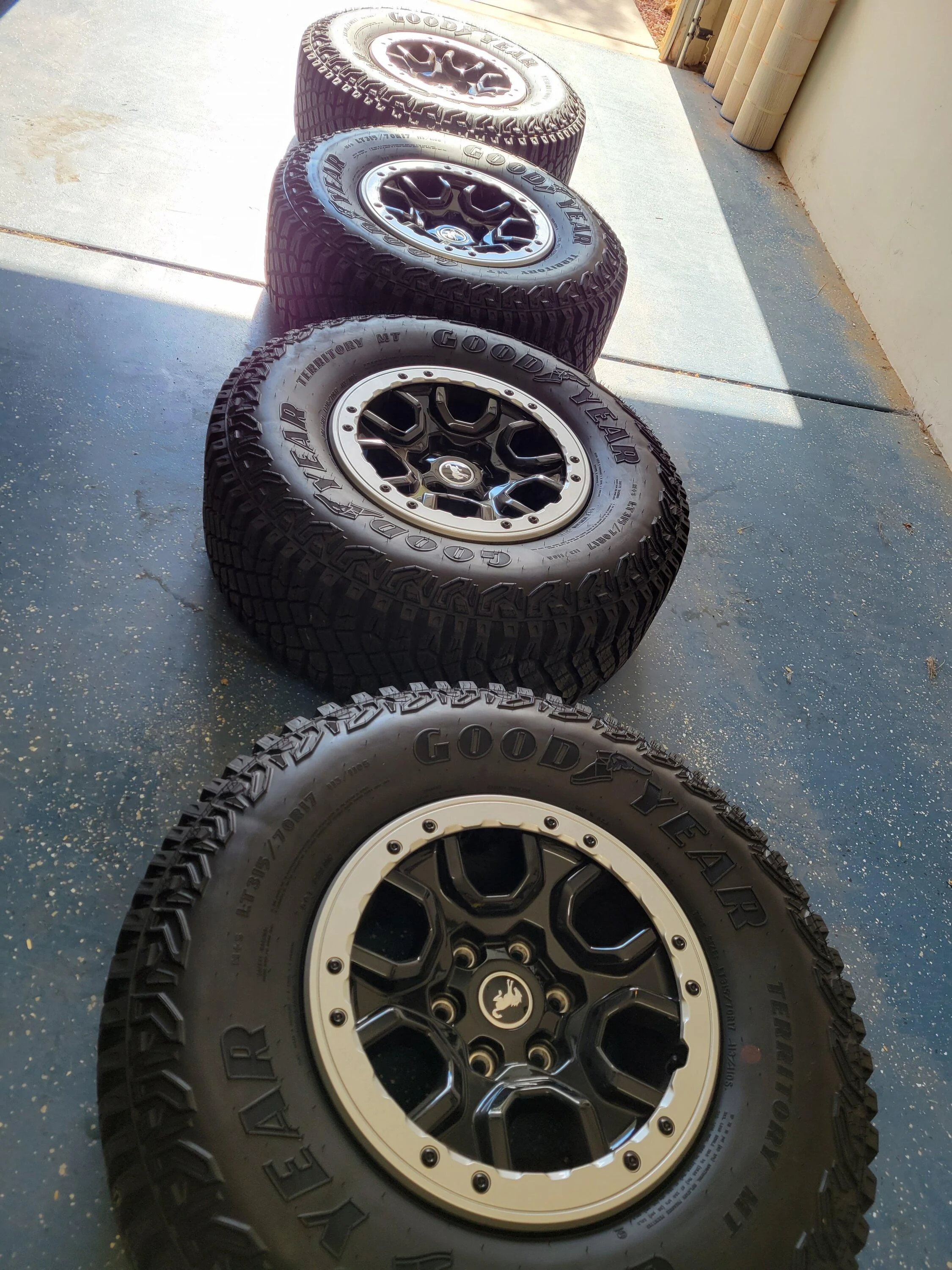 Ford Bronco 5 Sasquatch Wheels / Tires 20221205_122216
