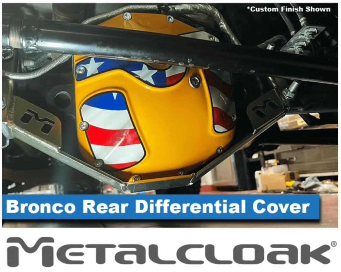 Ford Bronco MetalCloak Giveaway of the Month -- December 2022 -- Bronco 6G Rear Diff Cover Screen Shot 2022-12-06 at 1.39.57 AM