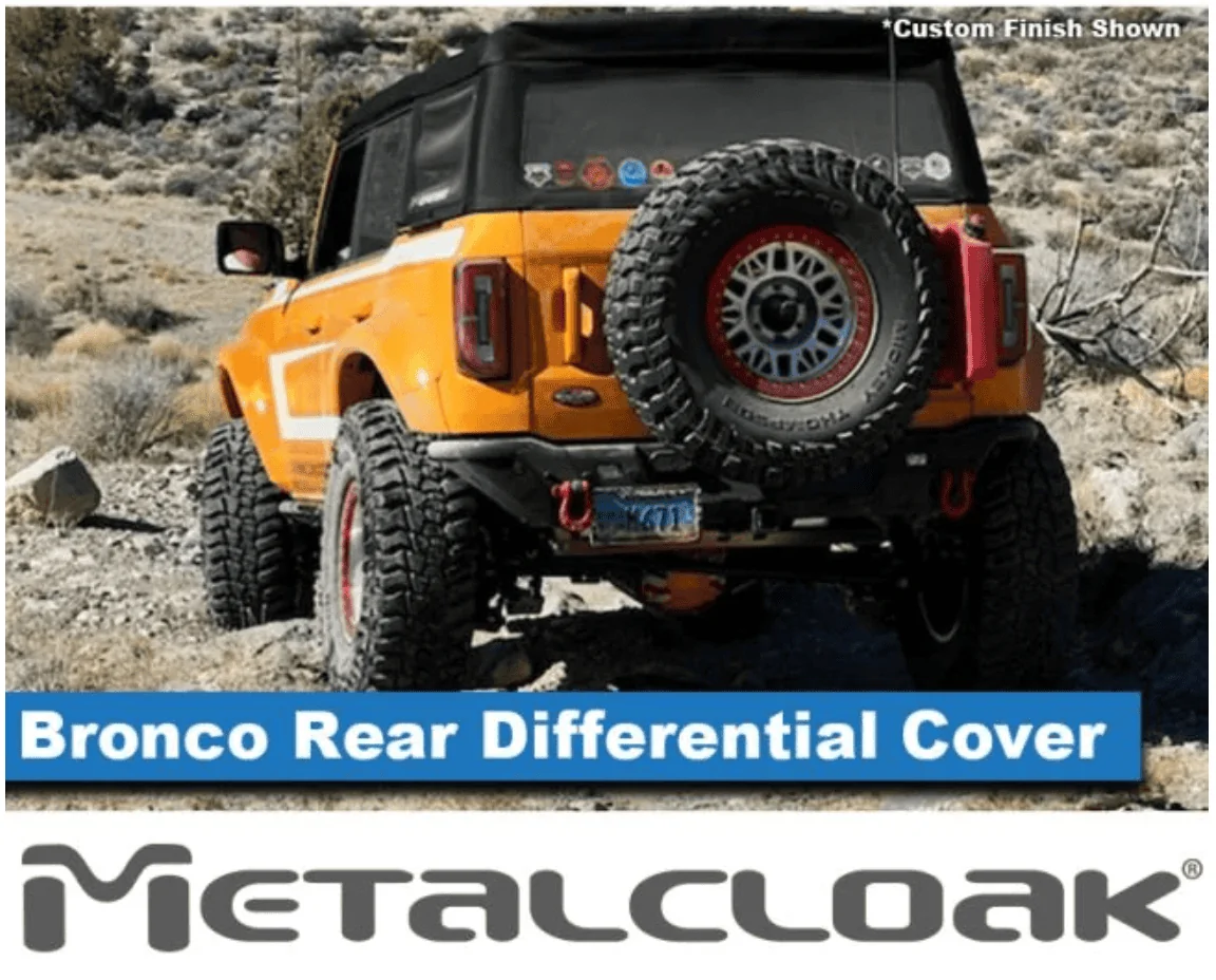 Ford Bronco MetalCloak Giveaway of the Month -- December 2022 -- Bronco 6G Rear Diff Cover Screen Shot 2022-12-06 at 1.46.32 AM