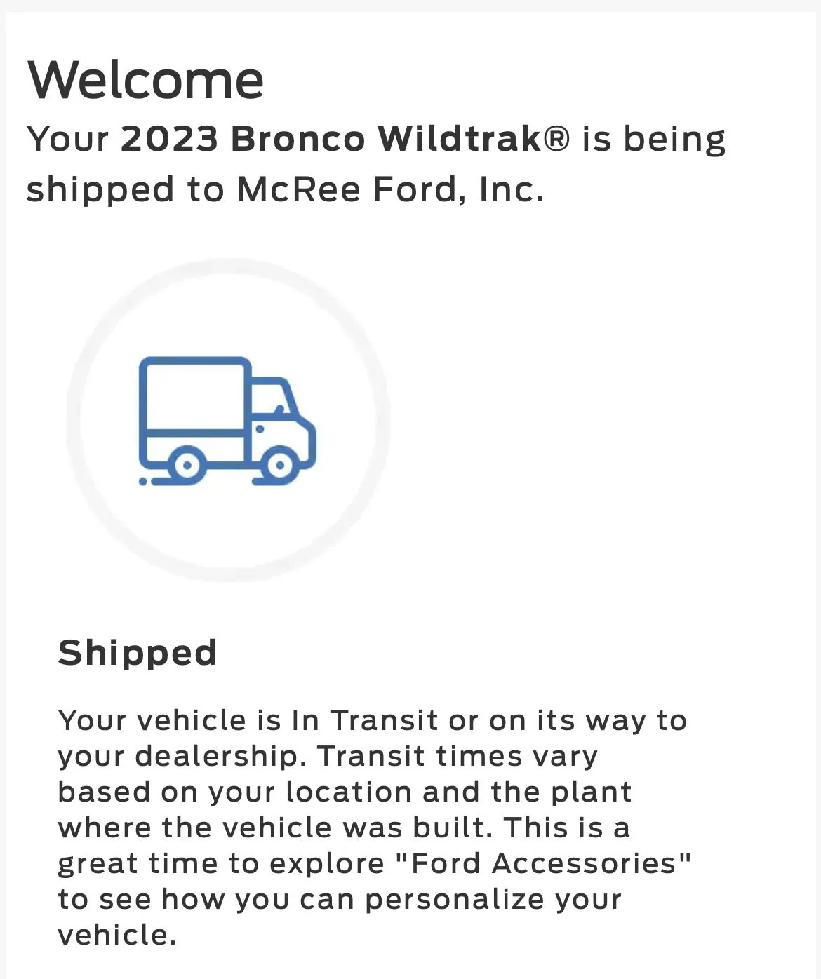 Ford Bronco 11/28/2022 Build Week F7389100-55B9-4128-81B6-AEF4A31D1D6C