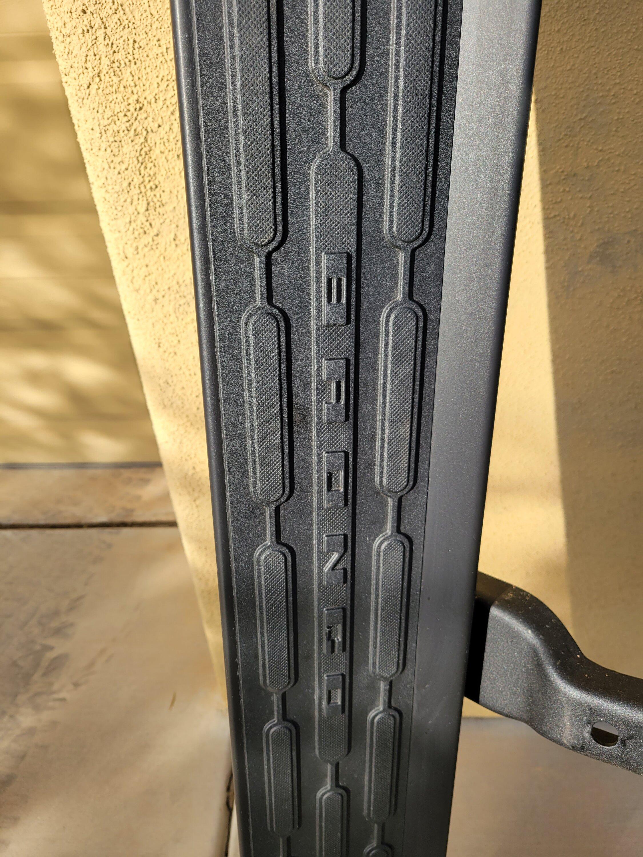 Ford Bronco Ford Running Boards 20221206_152557