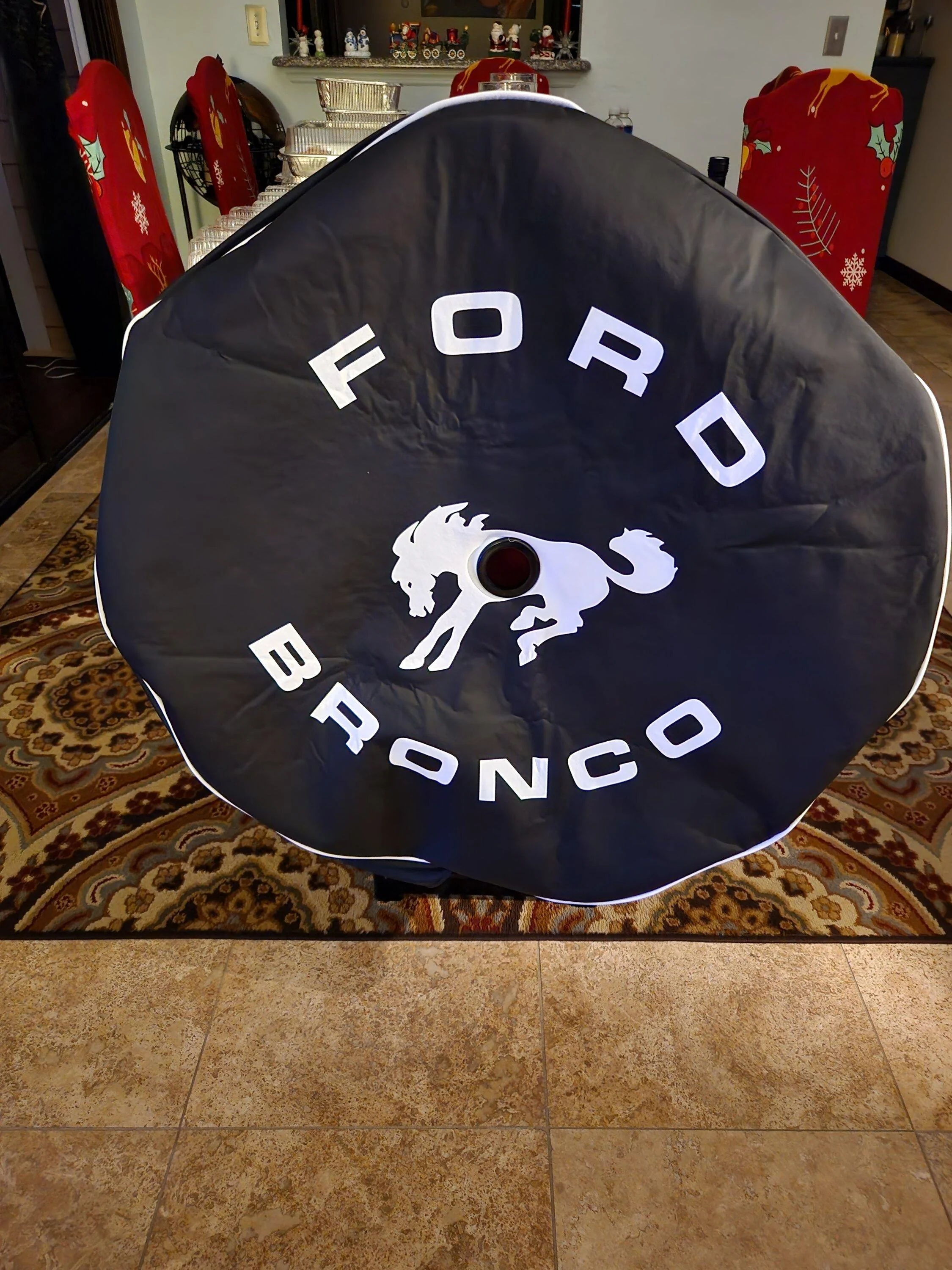 Ford Bronco Retro spare tire cover! 20221206_185234
