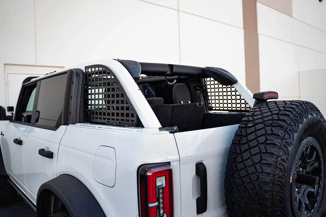 Ford Bronco DV8 Offroad | Rear Window Molle Panels bronco-ford-rear-window-molle-panel_1051x700