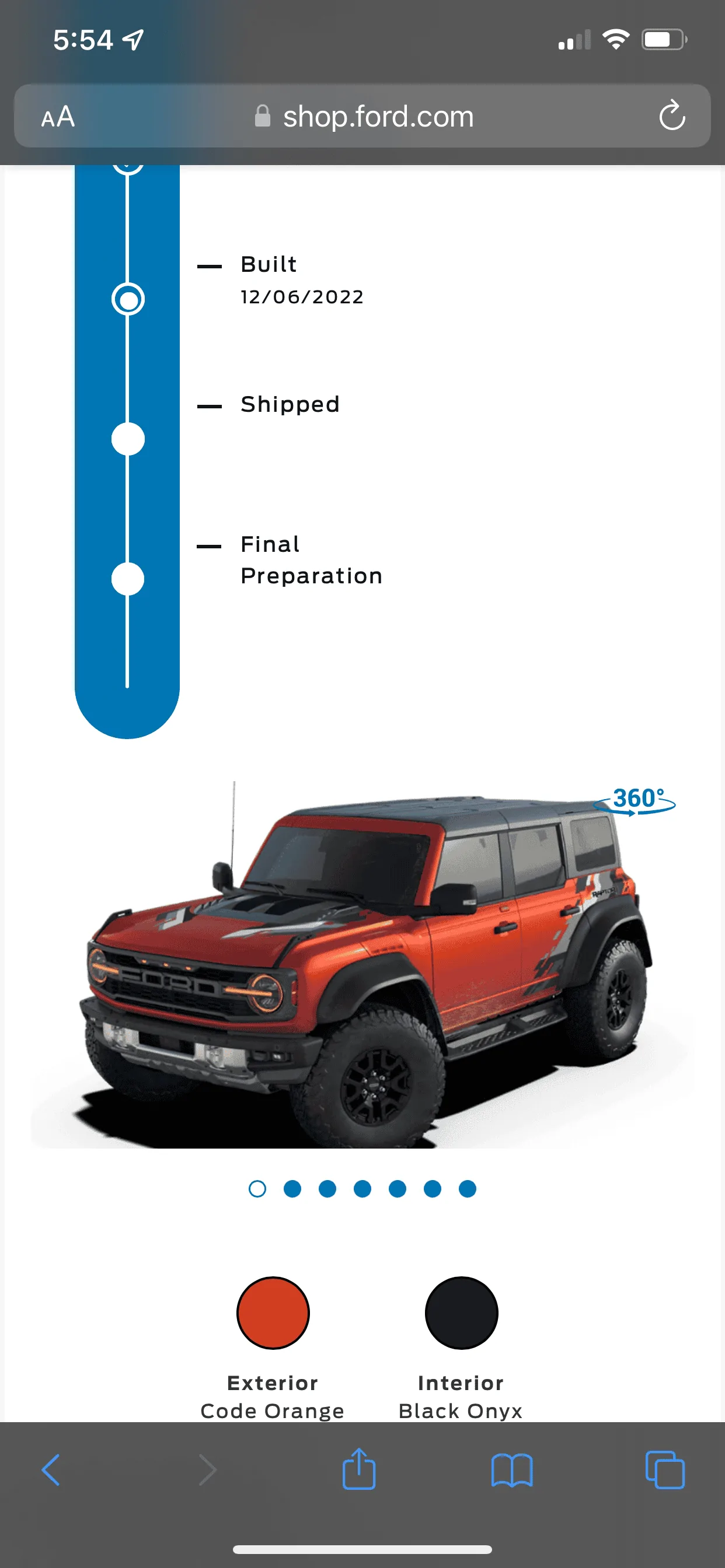 Ford Bronco ⏳ Bronco Raptor now being scheduled for production & VIN assigned 38E89154-8990-4D63-92EF-E7615372D04E
