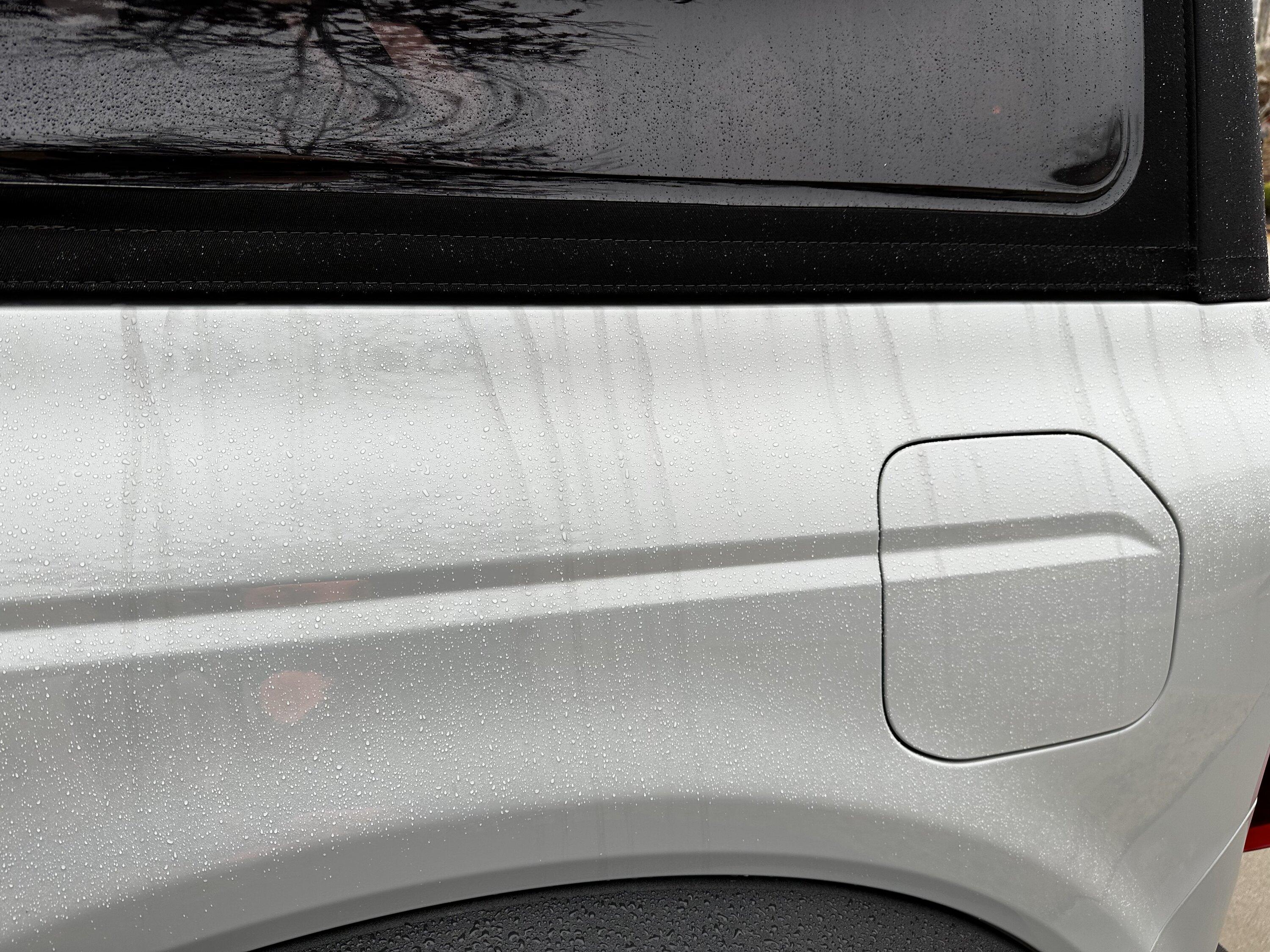 Ford Bronco Rain causing marks on paint 8F5610EE-3EC3-4E72-8A4B-FC6225FA96AC