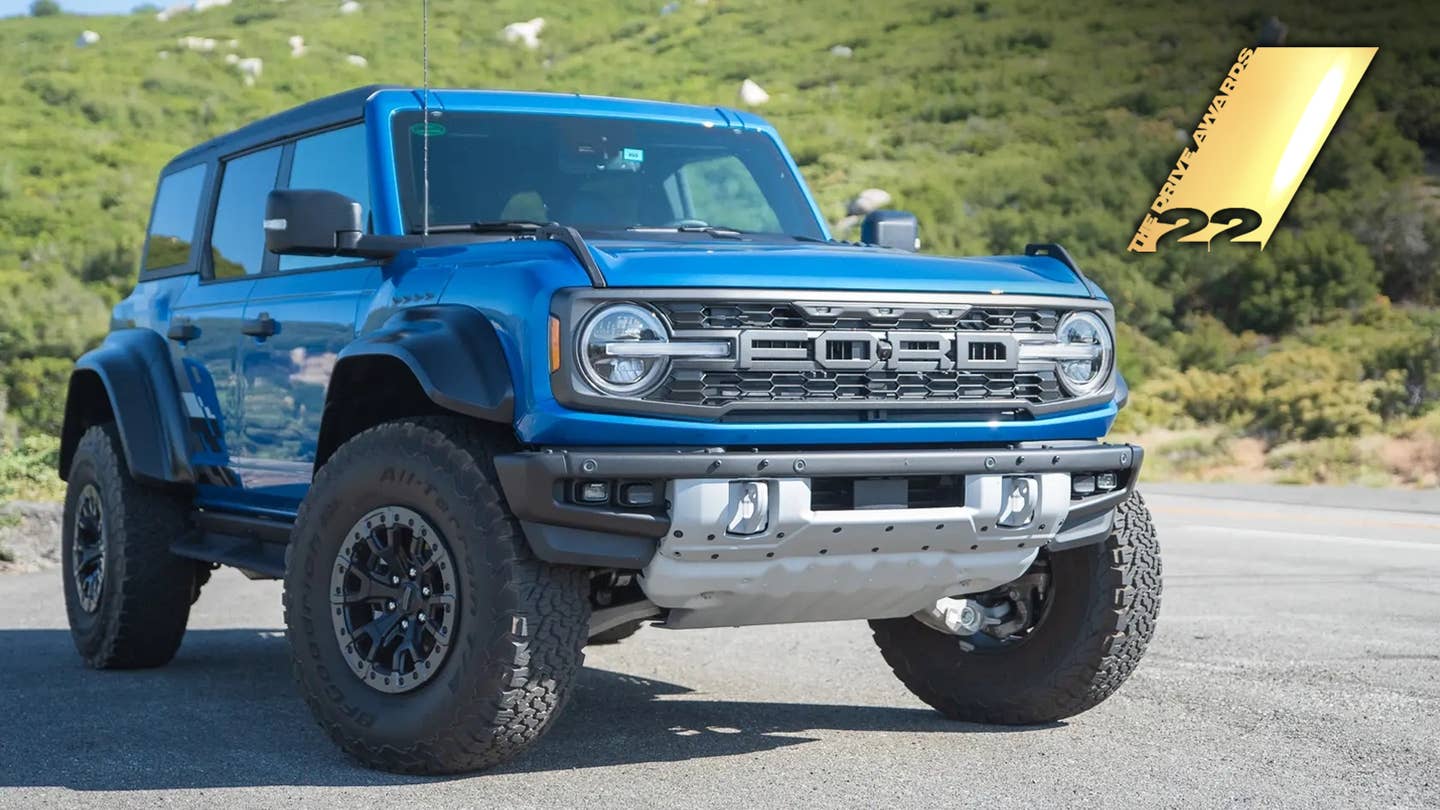 Ford Bronco Ford Bronco Raptor is The Drive’s Best SUV of 2022 Braptor-WINNER-INLINE