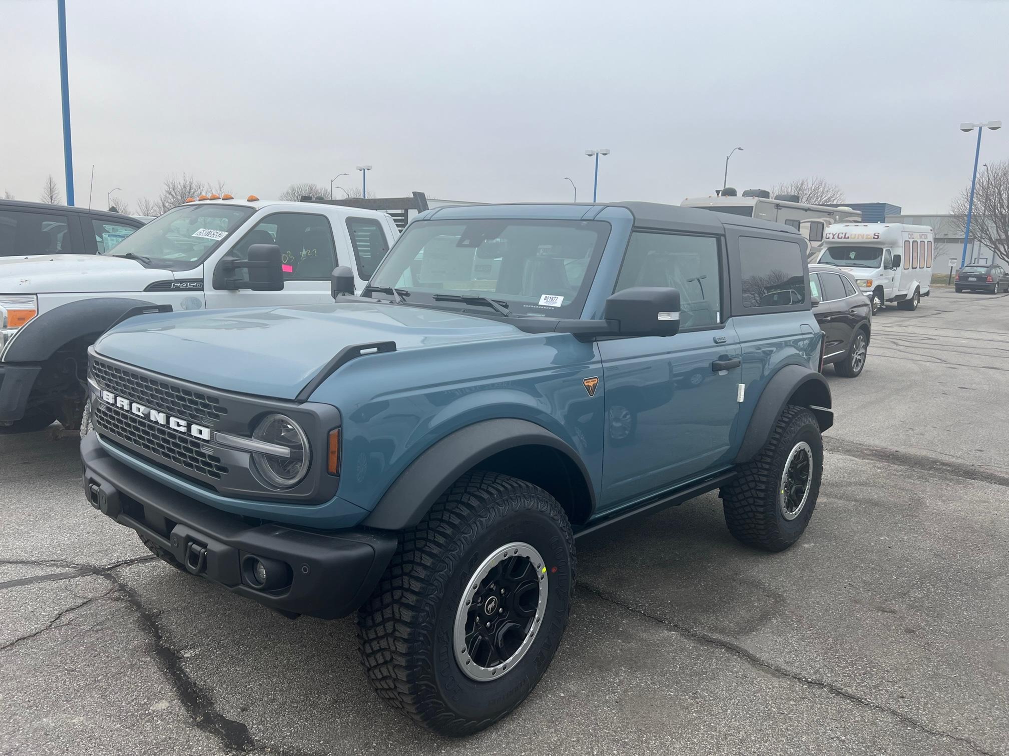 Ford Bronco 11/7/22 Build Week w/ Spreadsheet IMG_1458