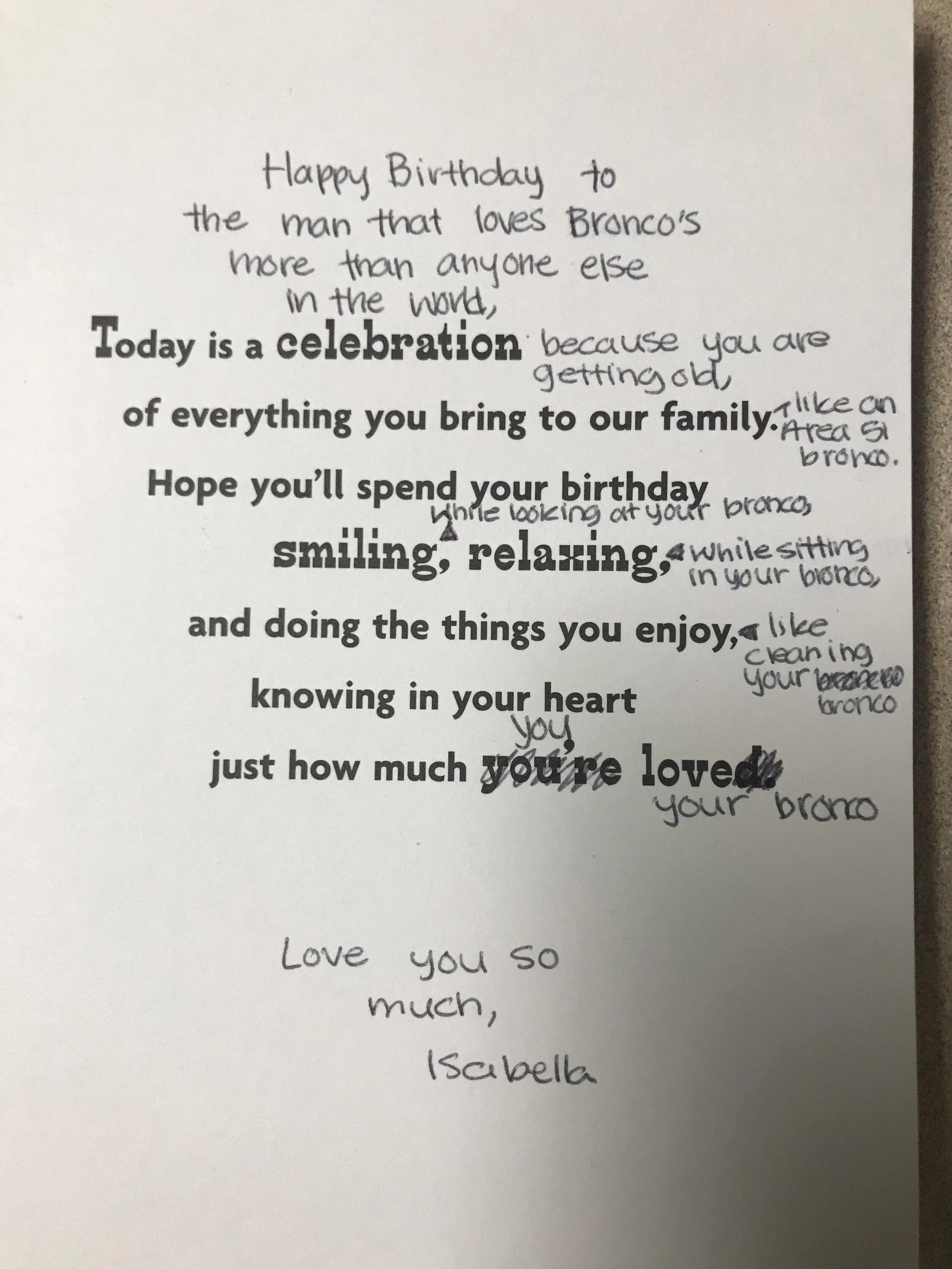 Ford Bronco A Birthday laugh, definitely Bronco related 🎂 9F69D831-034F-4C1E-897A-C8A65E60C794