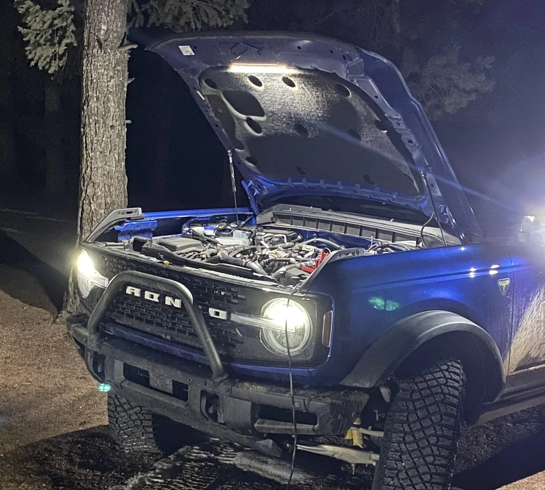 Ford Bronco LIGHTNING BLUE Bronco Club IMG_0066