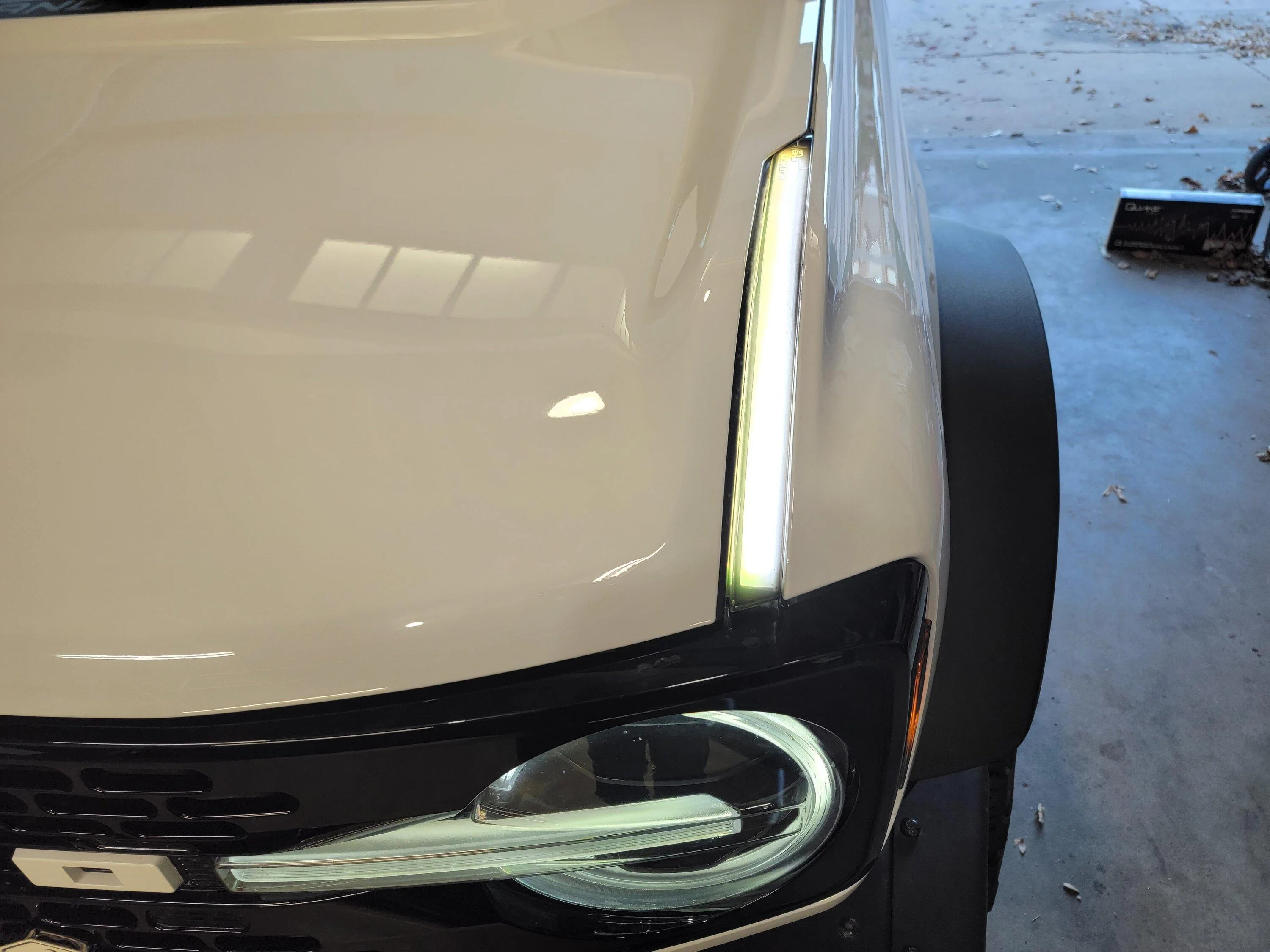 Ford Bronco Quake LED Trail Sight Delete DRL Kit w/ Sequential Turn Signal - Installed pics / videos & review 20221202_160026
