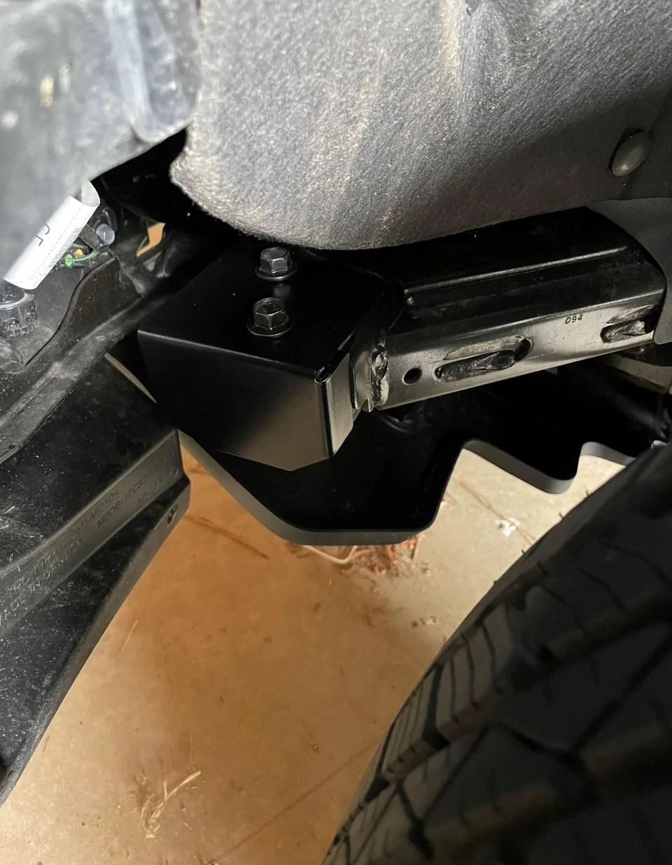 Ford Bronco Crash bar delete covers now available from ELev8 Off Road solid cover