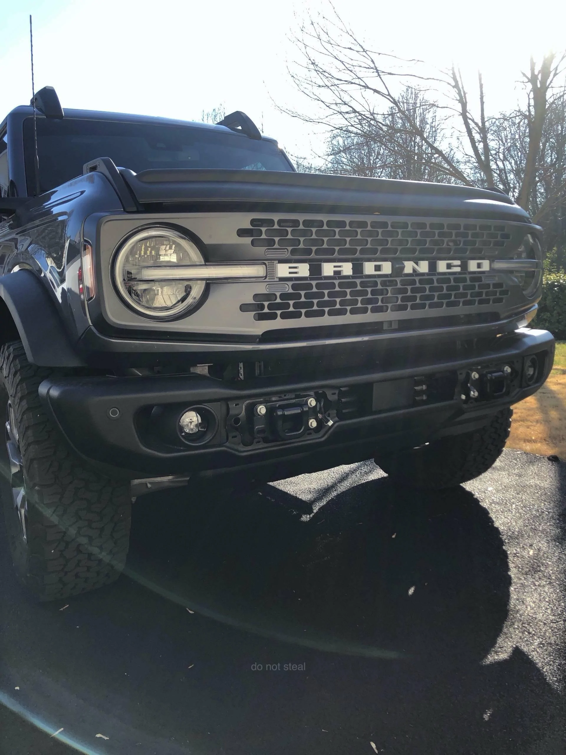 Ford Bronco Bronco Badlands Capable Bumper - Take Off IMG_8443