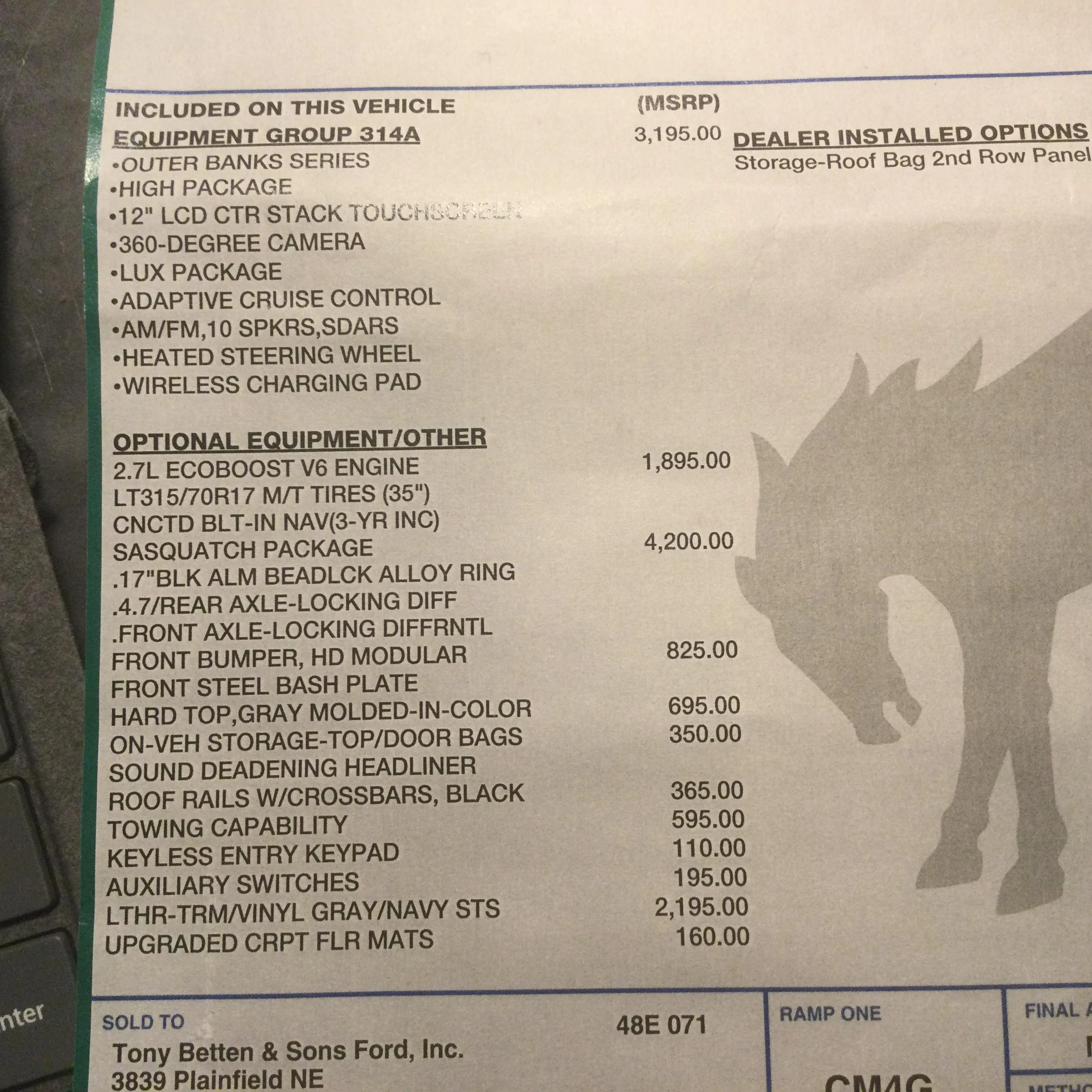 Ford Bronco Bash Plates are Plastic on my OBX 2023 (UPDATE) OBX is a MISBUILD.     Well this is good news. My dealership got me all new bash plates and installed 3E68D637-4FBB-47C8-9A96-42BBB8F9195A