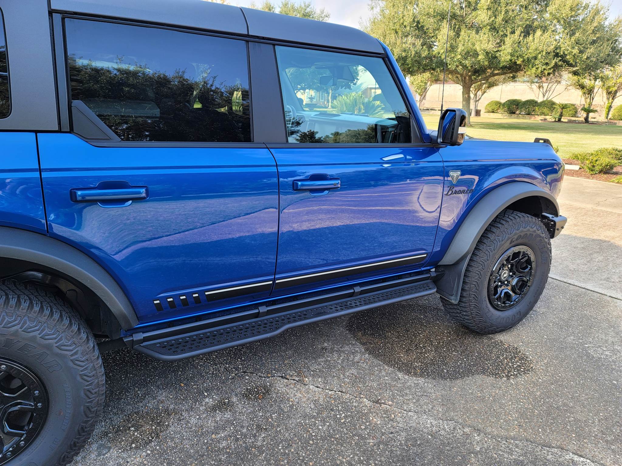 Ford Bronco What did you do TO / WITH your Bronco today? 👨🏻‍🔧🧰🚿🛠 Passenger Steps