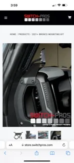 Ford Bronco Installed Ram Mounts base and phone holder 3E5AE9D1-25E9-40B5-B70E-D704D34FB29F