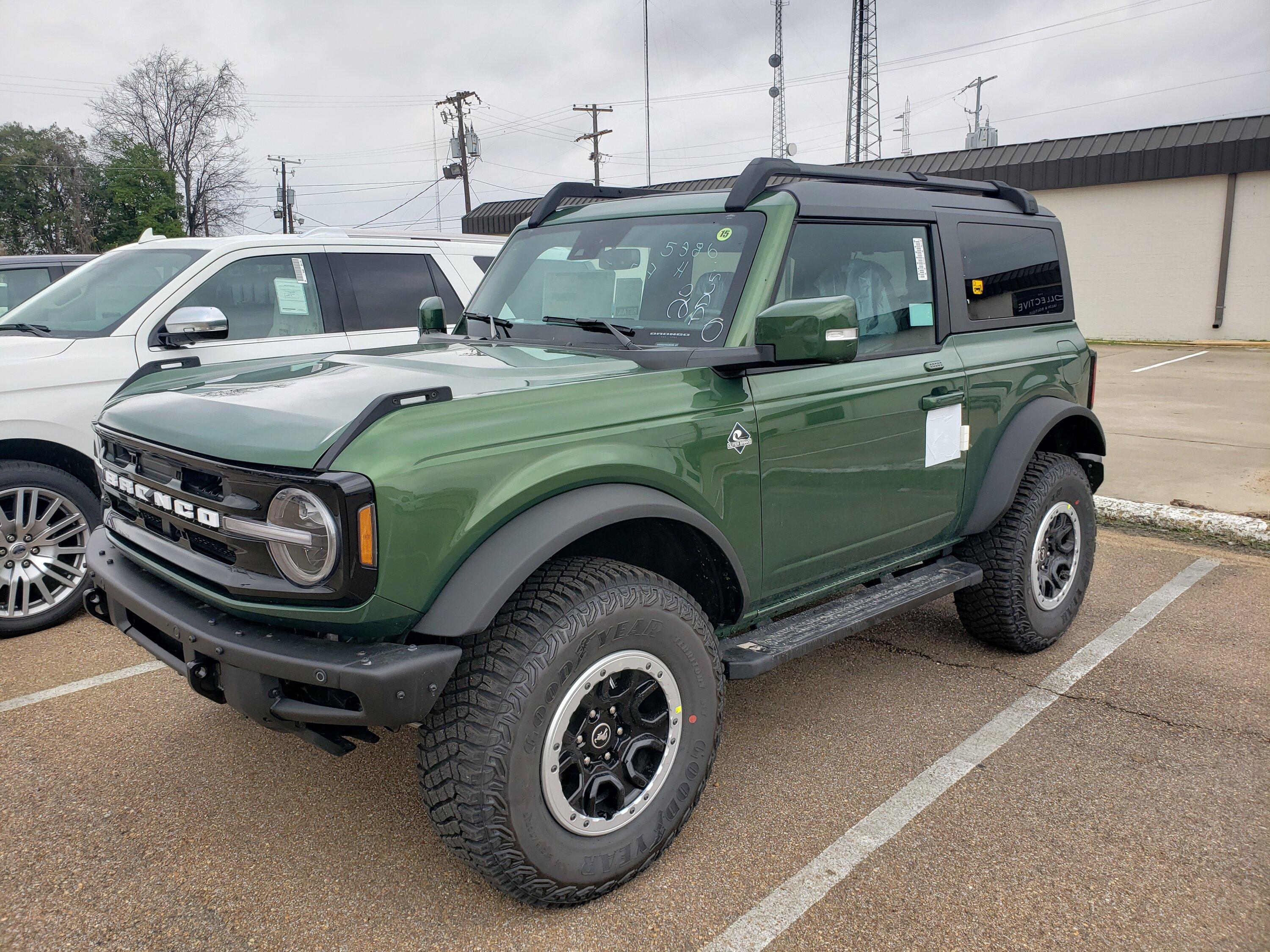 Ford Bronco 11/14/22 Build Week - w/Spreadsheet 20221210_131947