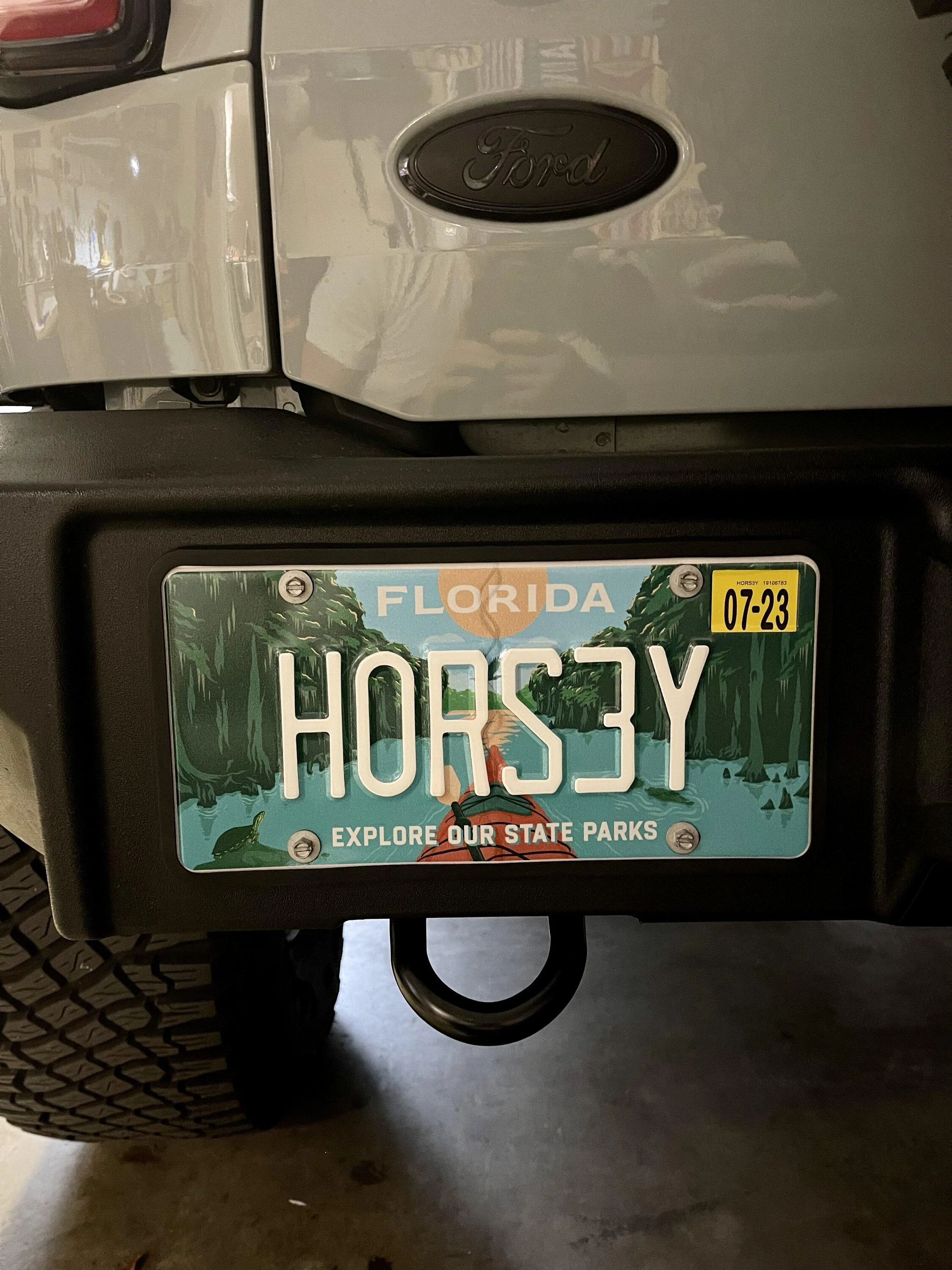 Ford Bronco Custom vanity license plate for Bronco? 299C389F-D542-4AED-A0C2-C10277F66BA0