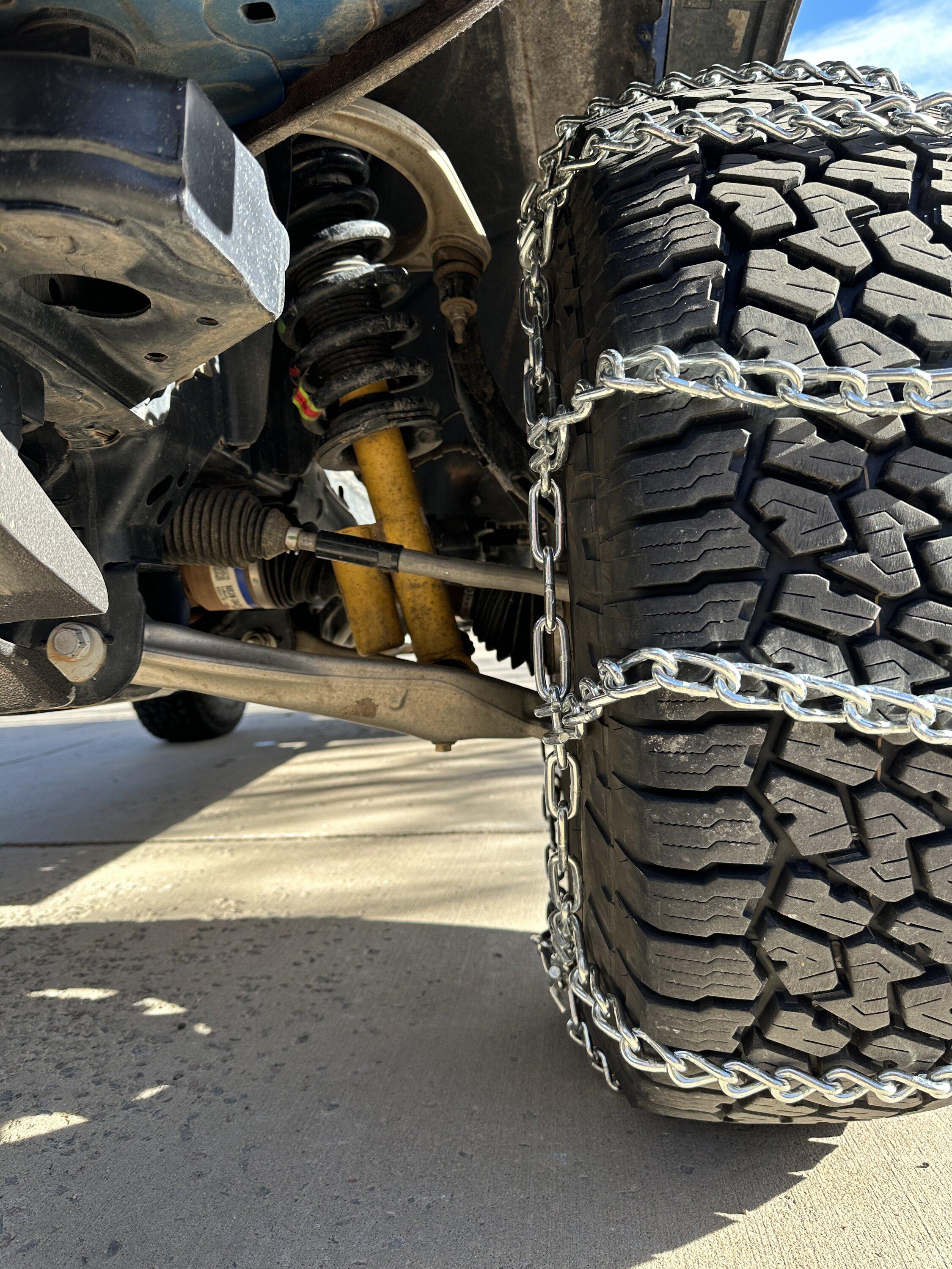 Ford Bronco Tire chains purchases begun IMG_3072