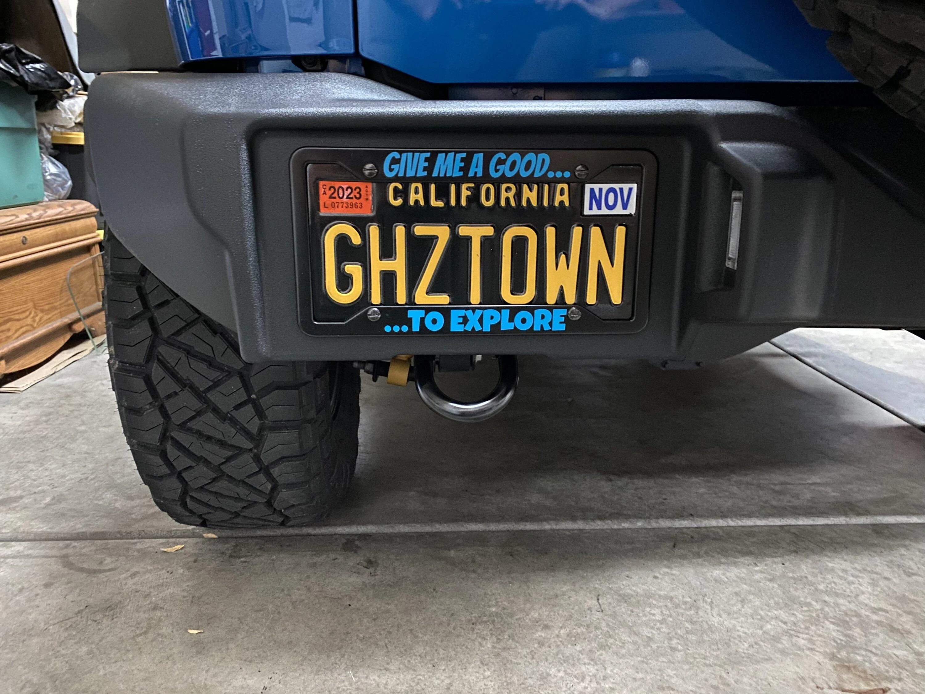 Ford Bronco Custom vanity license plate for Bronco? 6DF50363-A952-406B-8FD8-6C860425F953