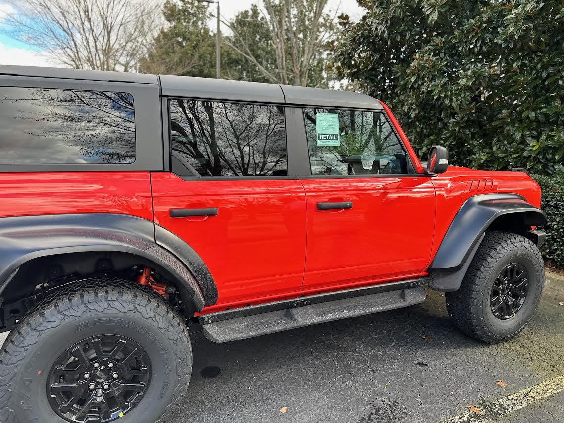 Ford Bronco Got my 2023 Bronco Raptor WITH Digital Temperature Knobs 🌡️ 0