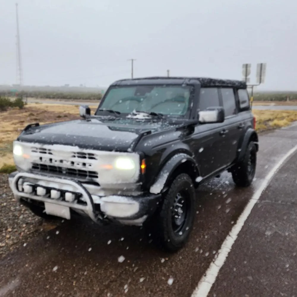 Ford Bronco Moved from Nevada to Costa Rica in a Base Bronco 2.3L 🗺️ 🚚 snow2