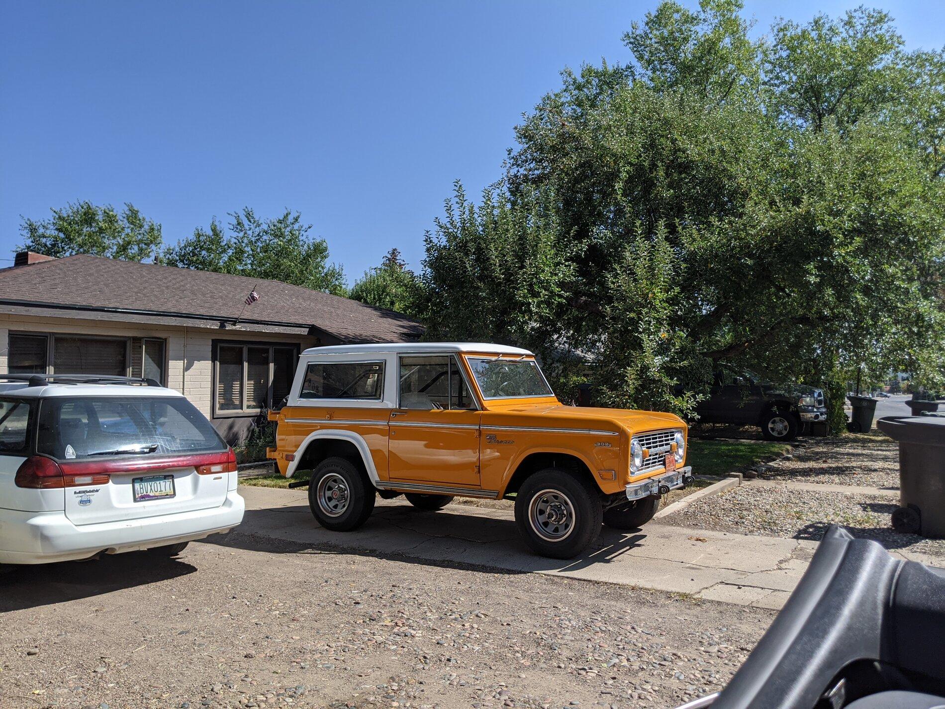 Ford Bronco Cyber Orange Paint Thread PXL_20201004_200711726
