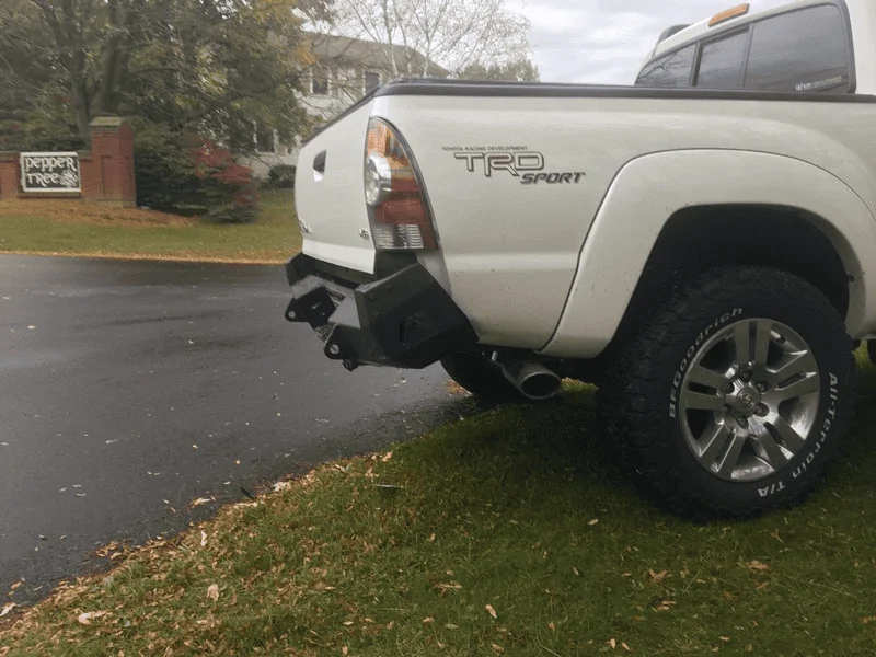 Ford Bronco Plastic VS. Steel Rear bumper 1601931368807