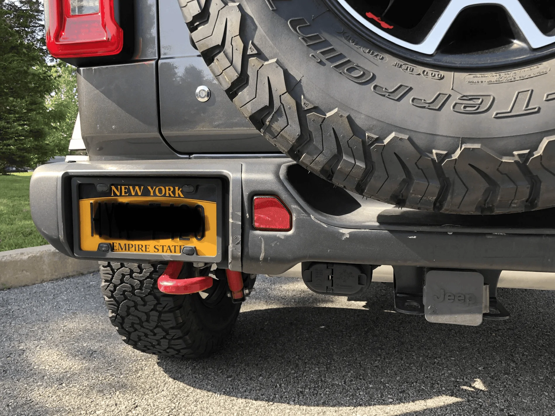 Ford Bronco Plastic VS. Steel Rear bumper 1601931643626