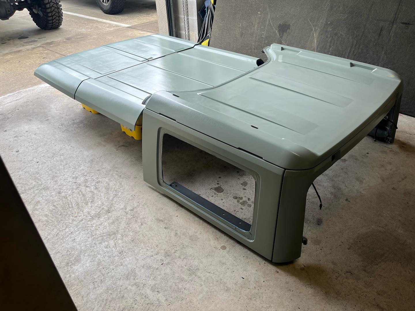 Ford Bronco MIC Hard Top in Cerakote Cactus Gray Finish 319310170_196264222955788_31647780531578